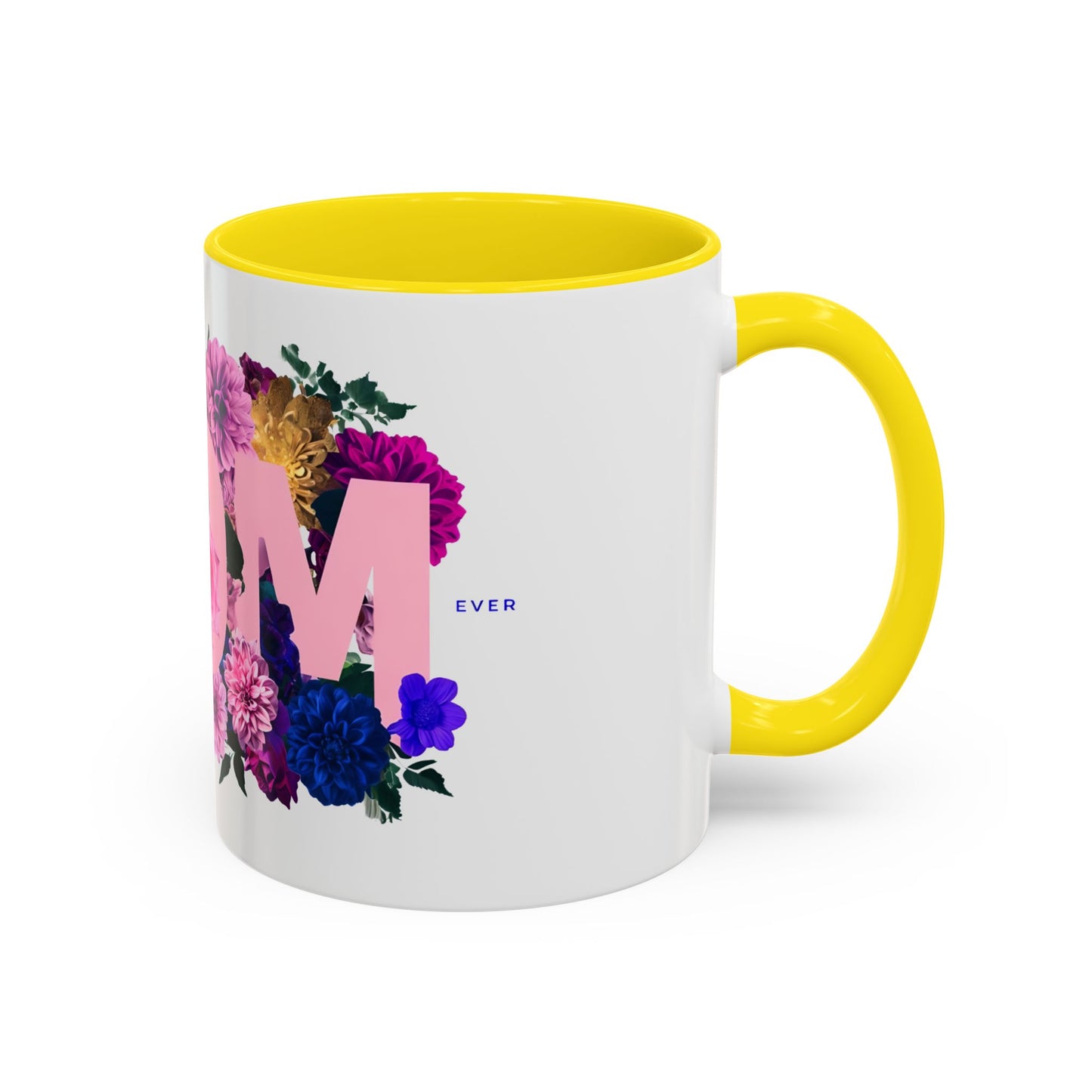 Floral Mom Mug, Mother's Day Gift, Birthday Present, Coffee Lover's Cup, Home Decor, Thank You Mug