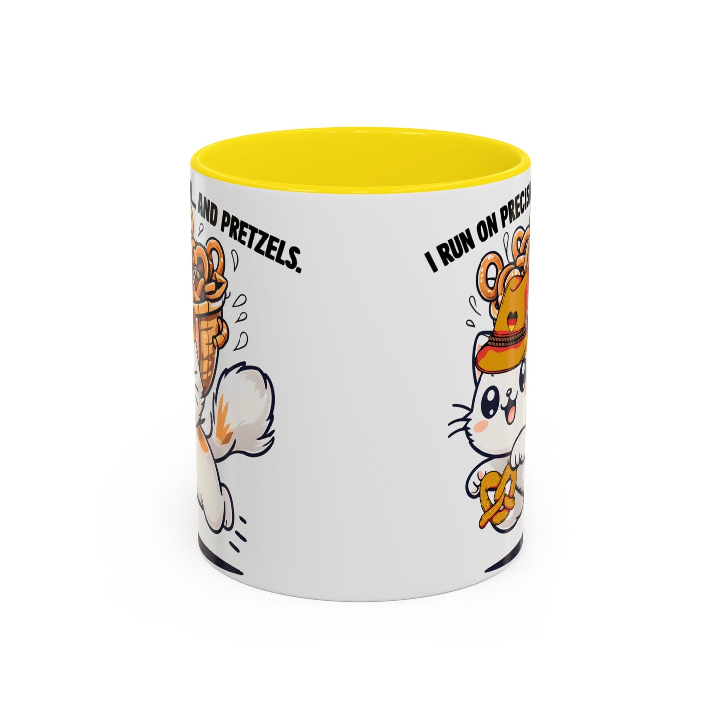 Coffee Mug, Funny Cat Quote, German Flag Heart Hat Design, Cat Lovers