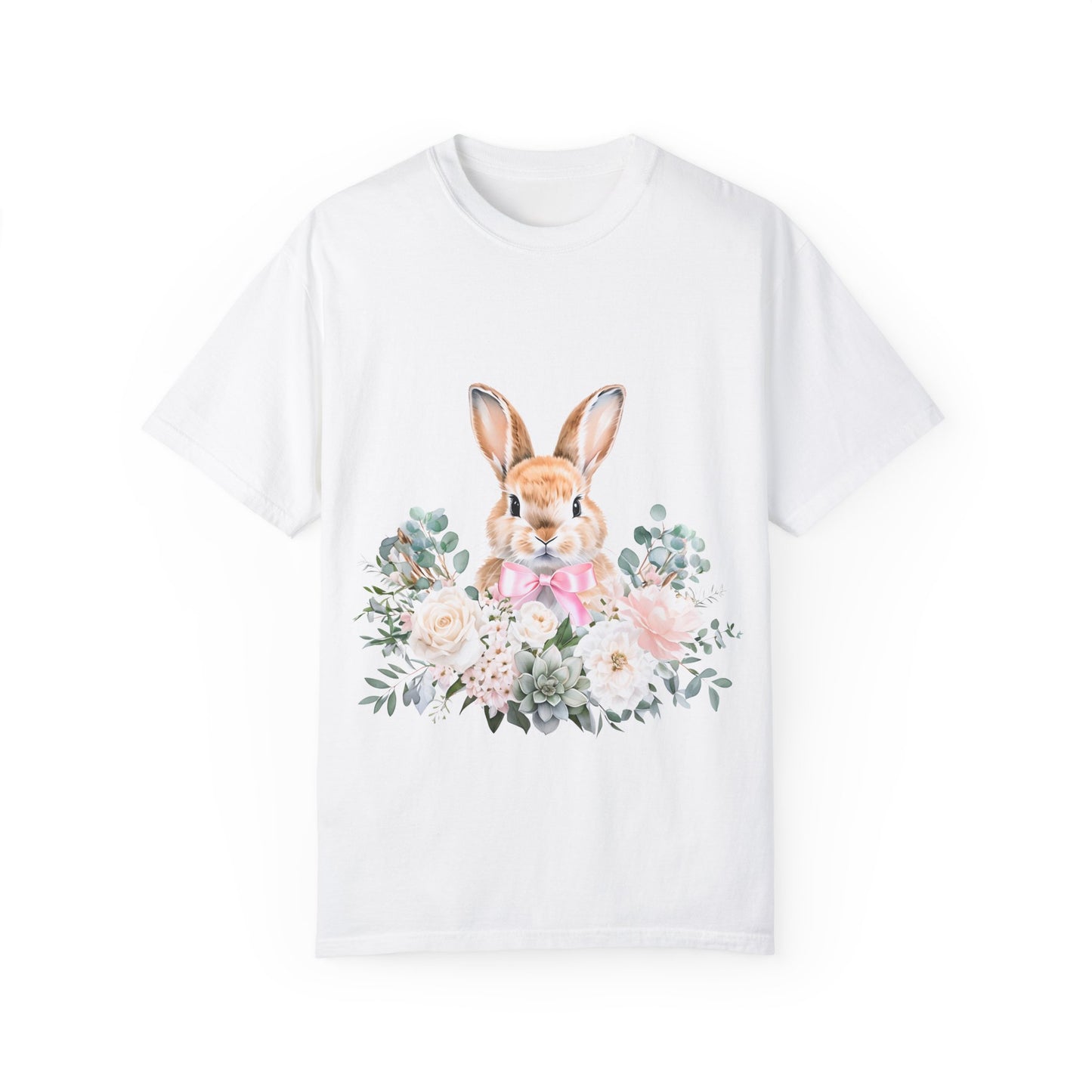 T-shirt unisexe teint en pièce