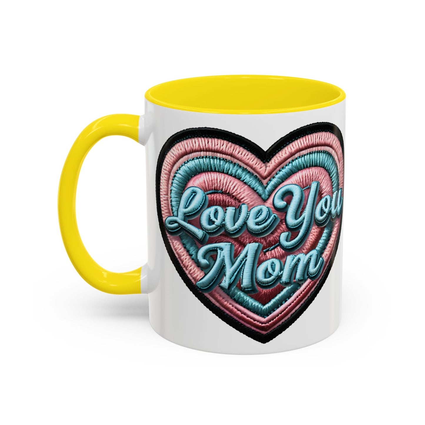 Handcrafted Love You Mom Coffee Mug - Perfect Gift for Mother's Day