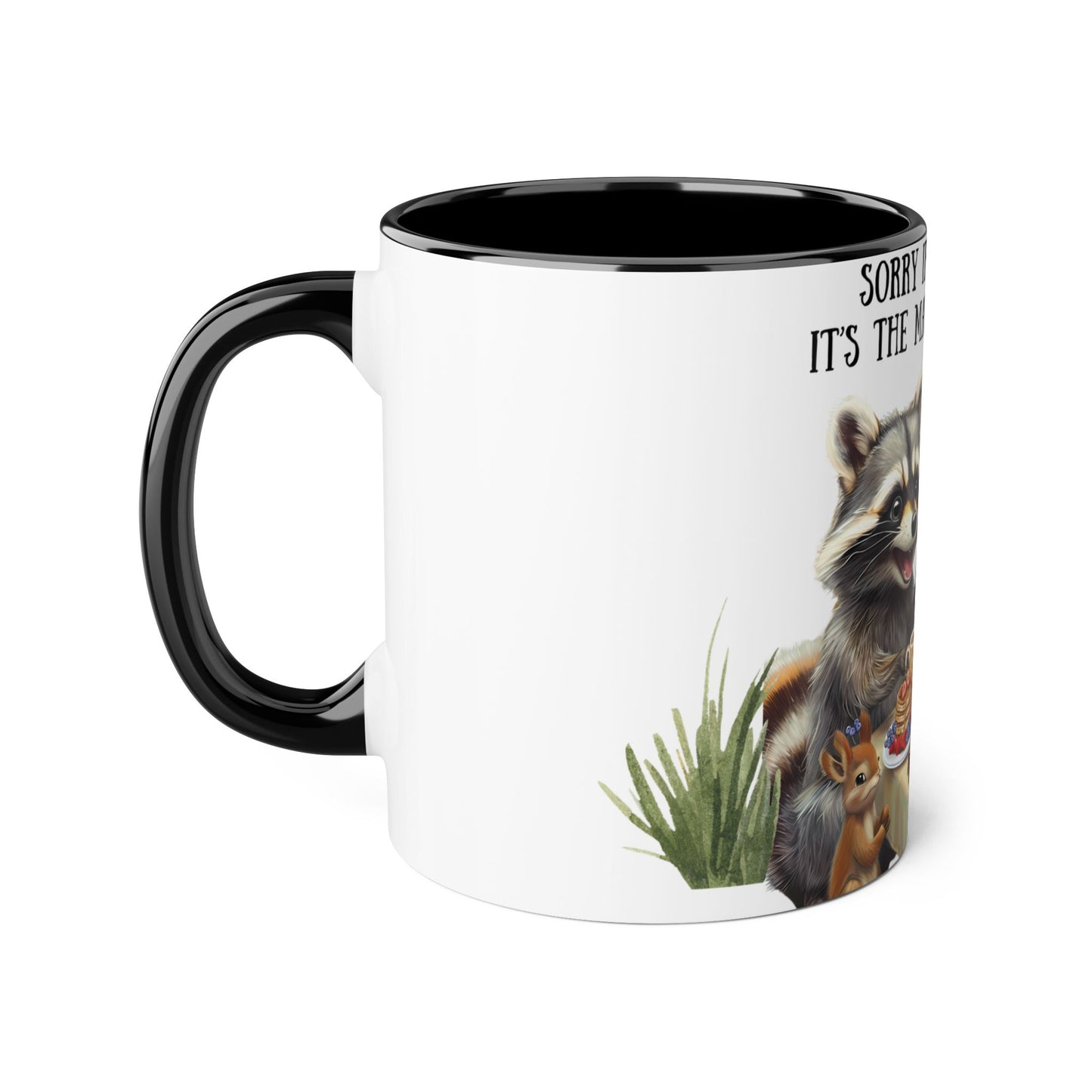 Funny coffee mug featuring Raccoon, Fox, Squirrels, Canadian Coffee Mugs, Cool Gift, coffee lovers, Drink in style