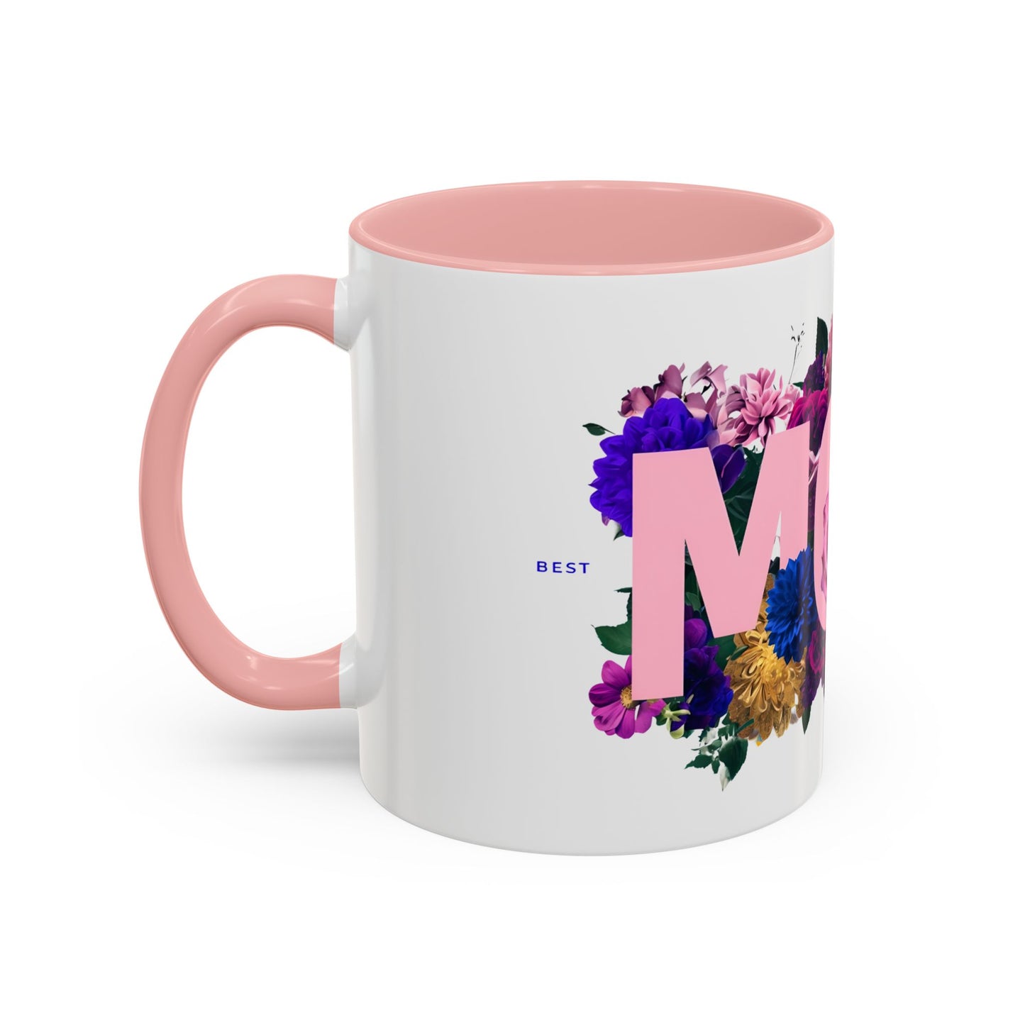 Floral Mom Mug, Mother's Day Gift, Birthday Present, Coffee Lover's Cup, Home Decor, Thank You Mug