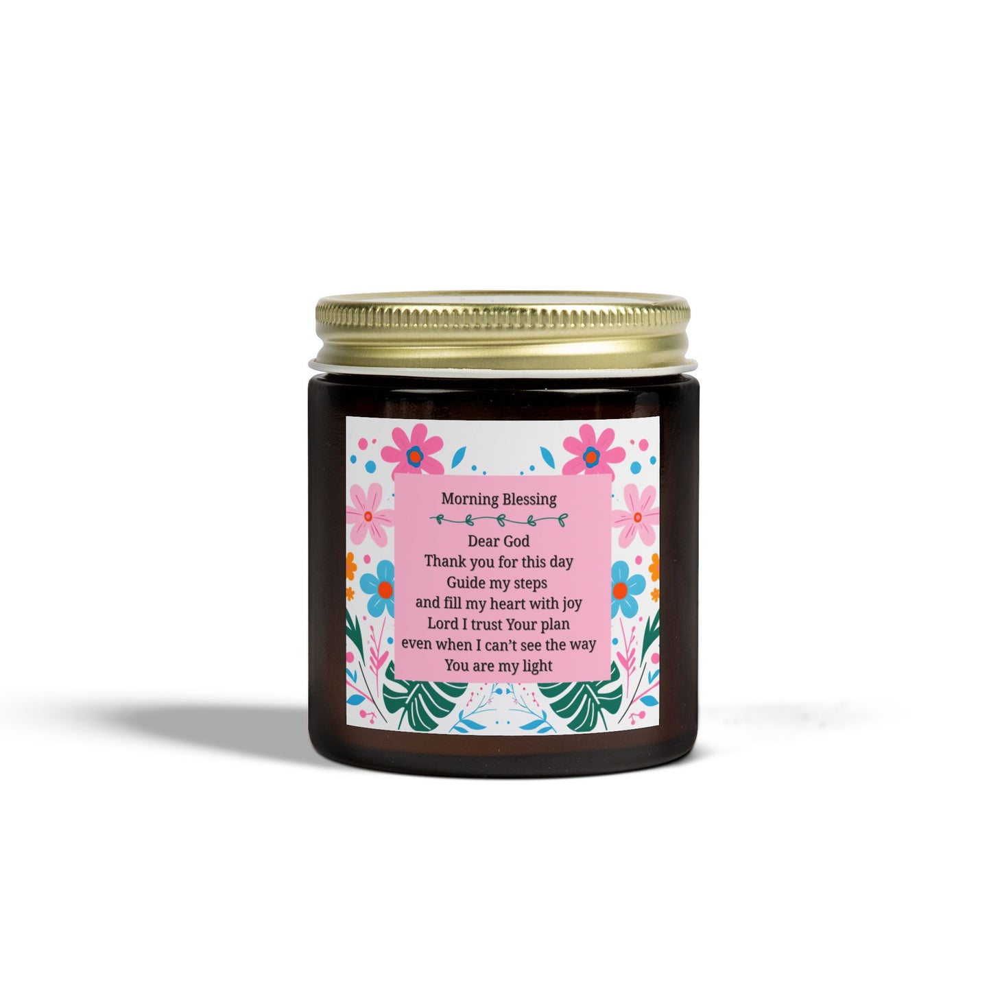 Bible verse, start your day with a morning prayer to the lord, Scented Candle, Relaxation, Home Decor