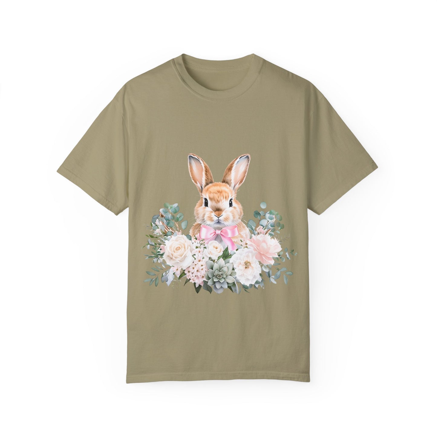 T-shirt unisexe teint en pièce