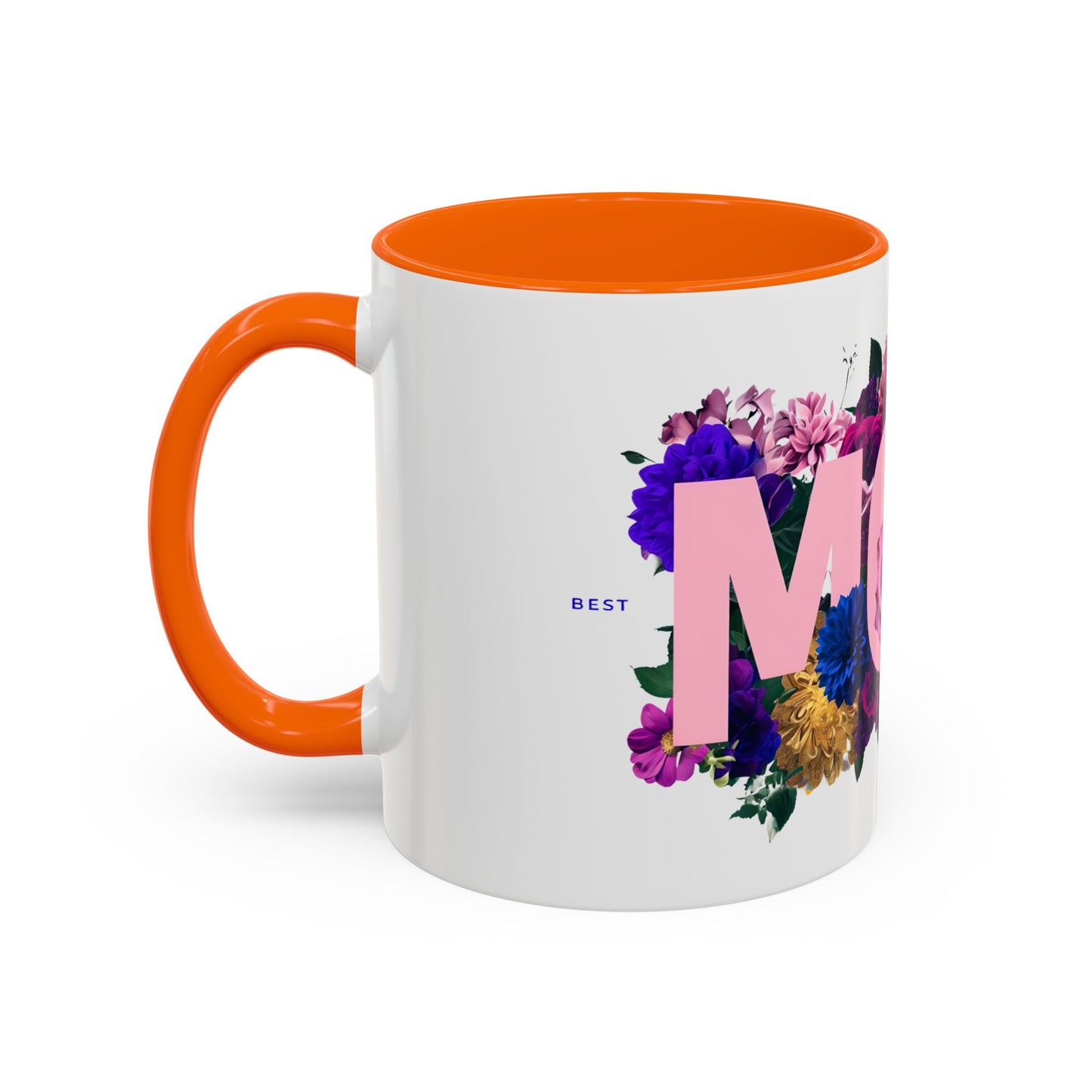 Floral Mom Mug, Mother's Day Gift, Birthday Present, Coffee Lover's Cup, Home Decor, Thank You Mug