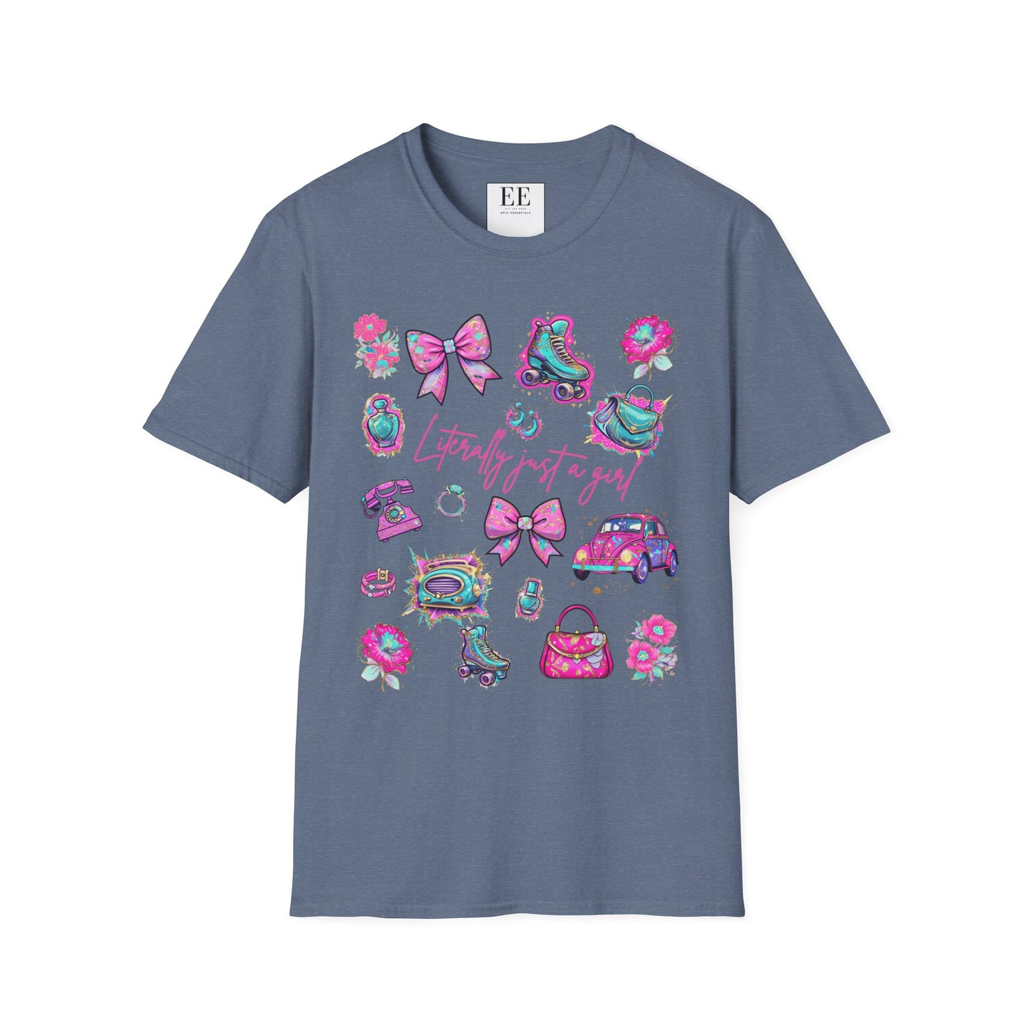 Messy Coquette Fun Unisex Softstyle T-Shirt, Messy Design, Trendy Apparel, Cute Graphic Tee, Casual Clothing