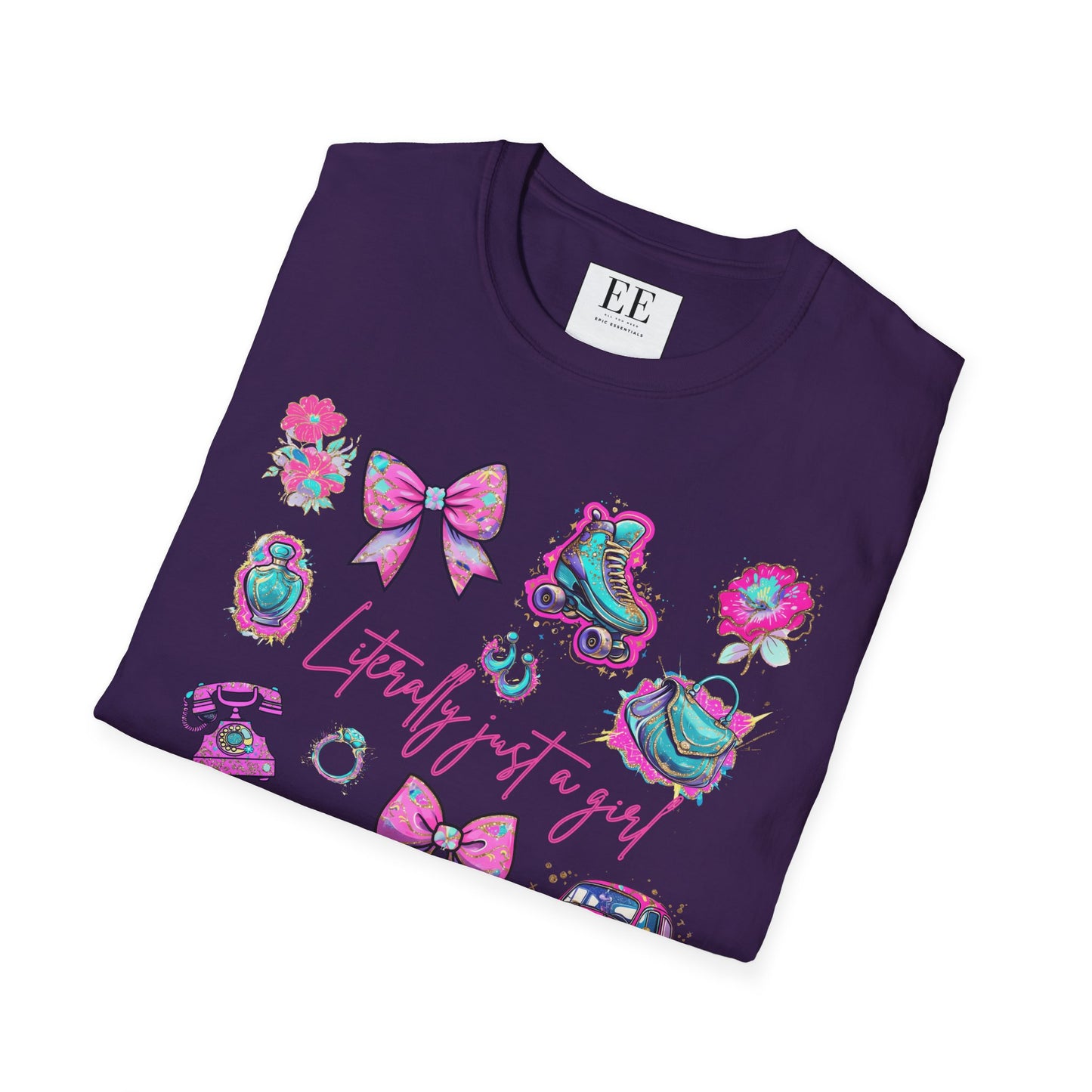 Messy Coquette Fun Unisex Softstyle T-Shirt, Messy Design, Trendy Apparel, Cute Graphic Tee, Casual Clothing