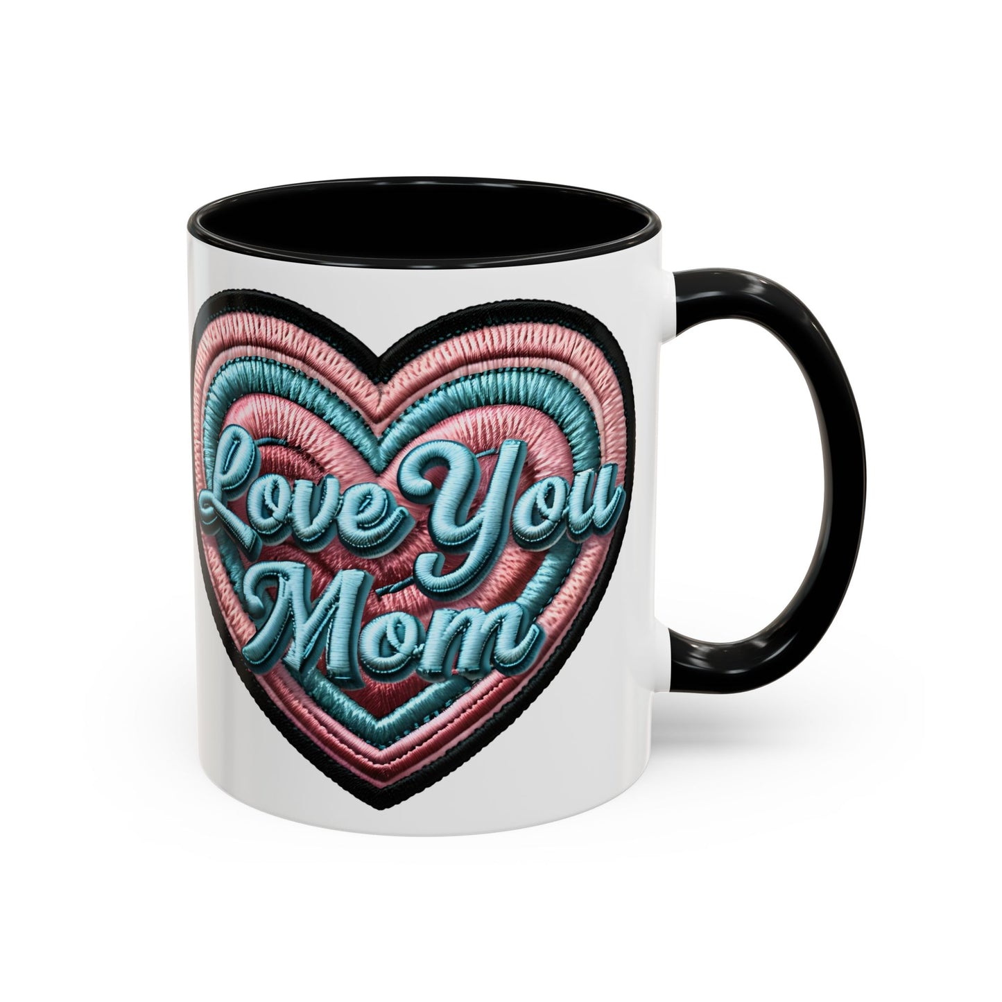 Handcrafted Love You Mom Coffee Mug - Perfect Gift for Mother's Day