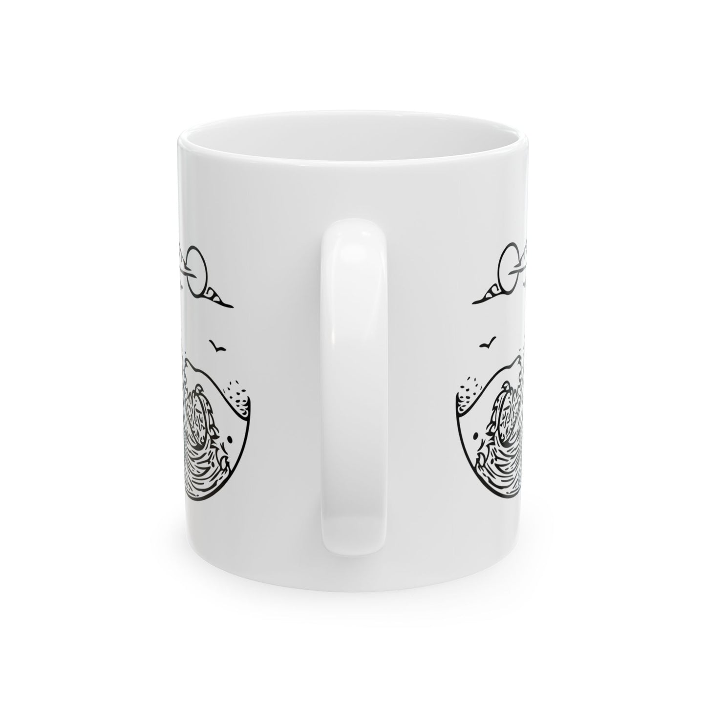 Hope in the Storm Inspirational Ceramic Mug, Daily Motivation, Coffee Lovers, Faith-Based Design, Encouragement Mug
