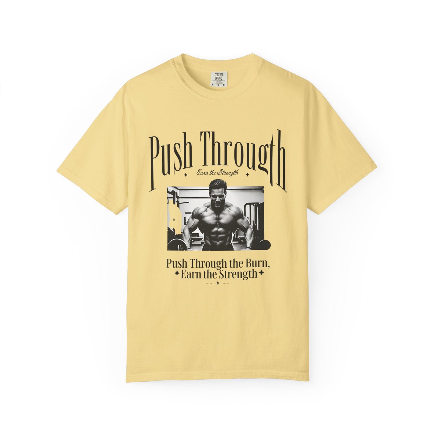 Fitness Motivation T-shirt, Weightlifting Tee, Gym Apparel