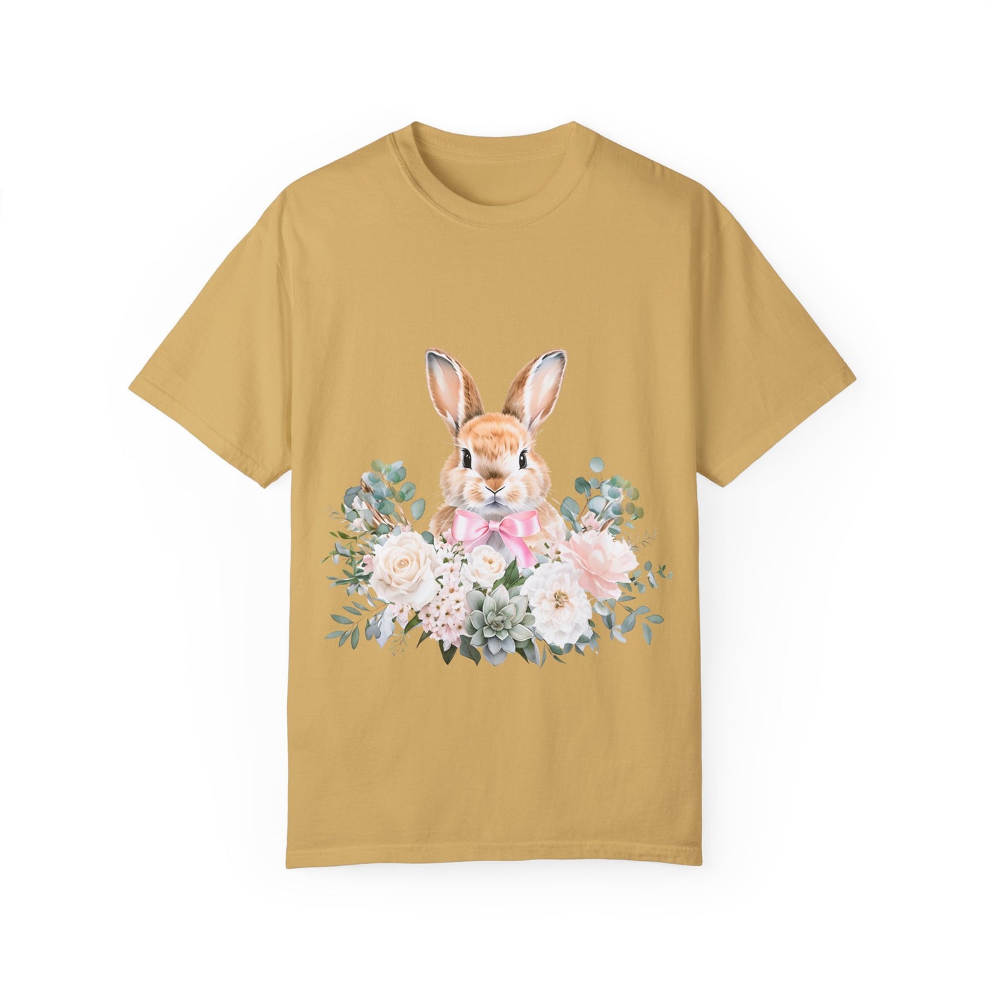 T-shirt unisexe teint en pièce