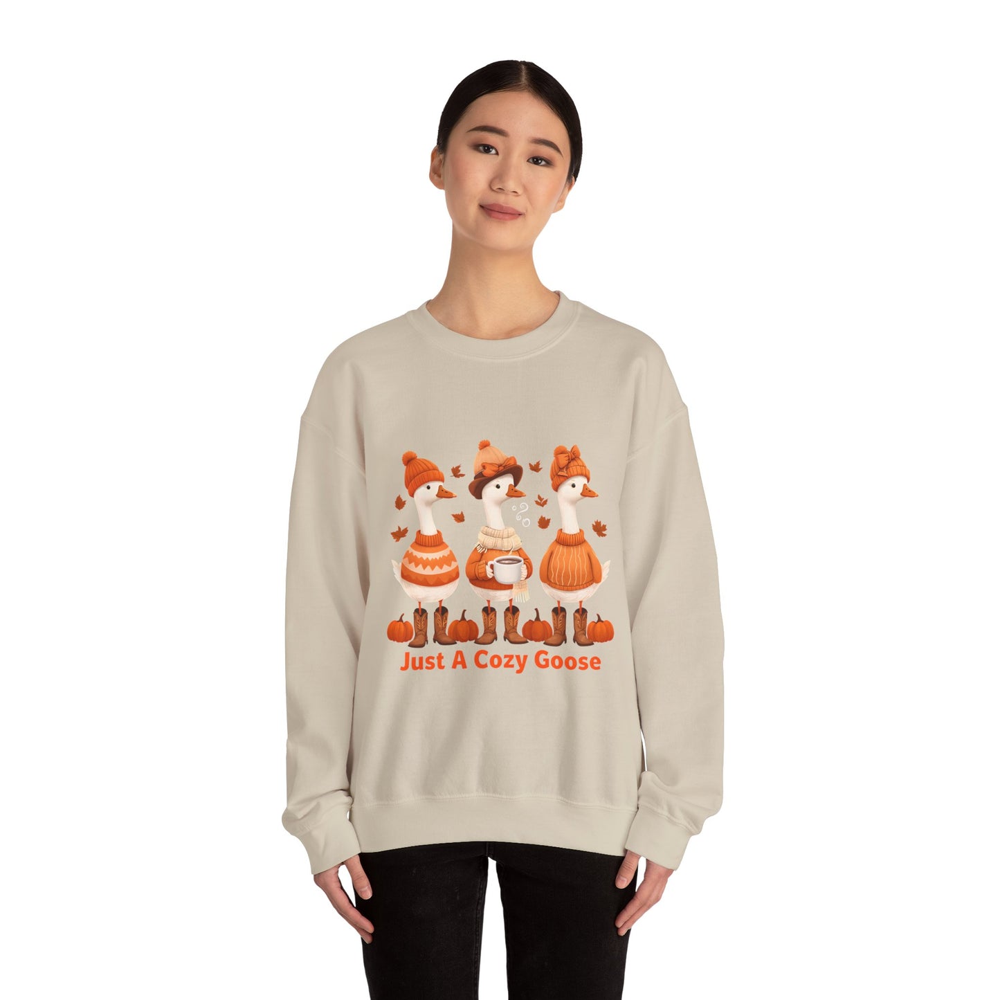 Silly Goose Halloween Sweatshirt, Cowgirl Boots and Hats with Coquette Bows Design, Fun Fall Outfit, Halloween Costume, Spooky Season