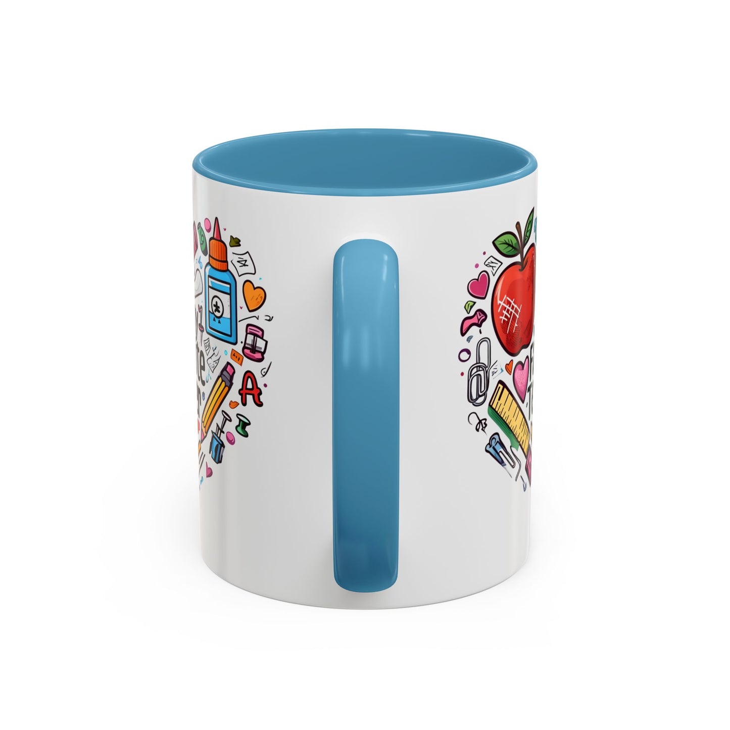 Favorite Teacher Heart Coffee Mug gift for teachers 11 15oz Accent Drinkware teacher Mug