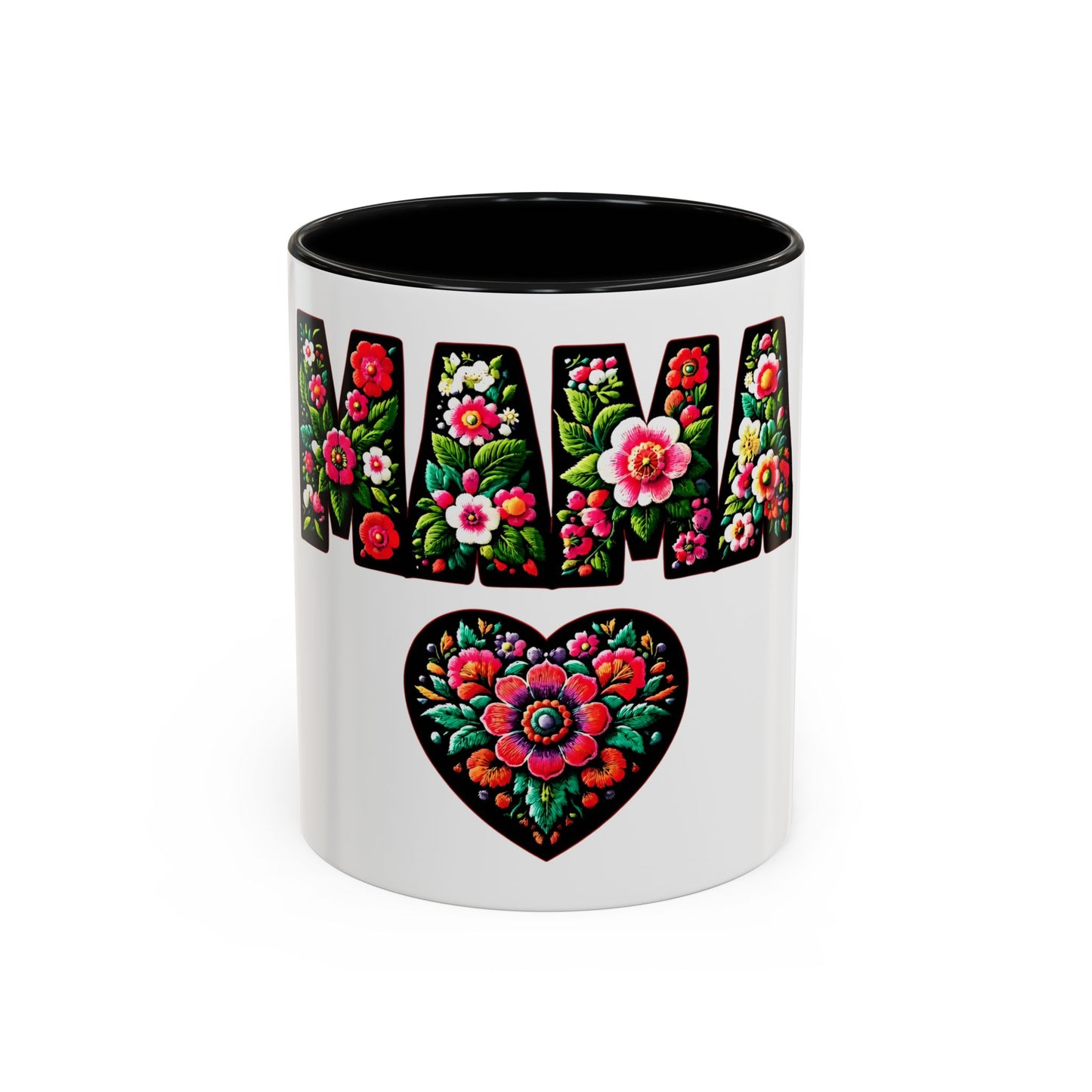 Floral Mama Coffee Mug - Perfect Gift for Mother's Day, Birthdays, and Special Occasions