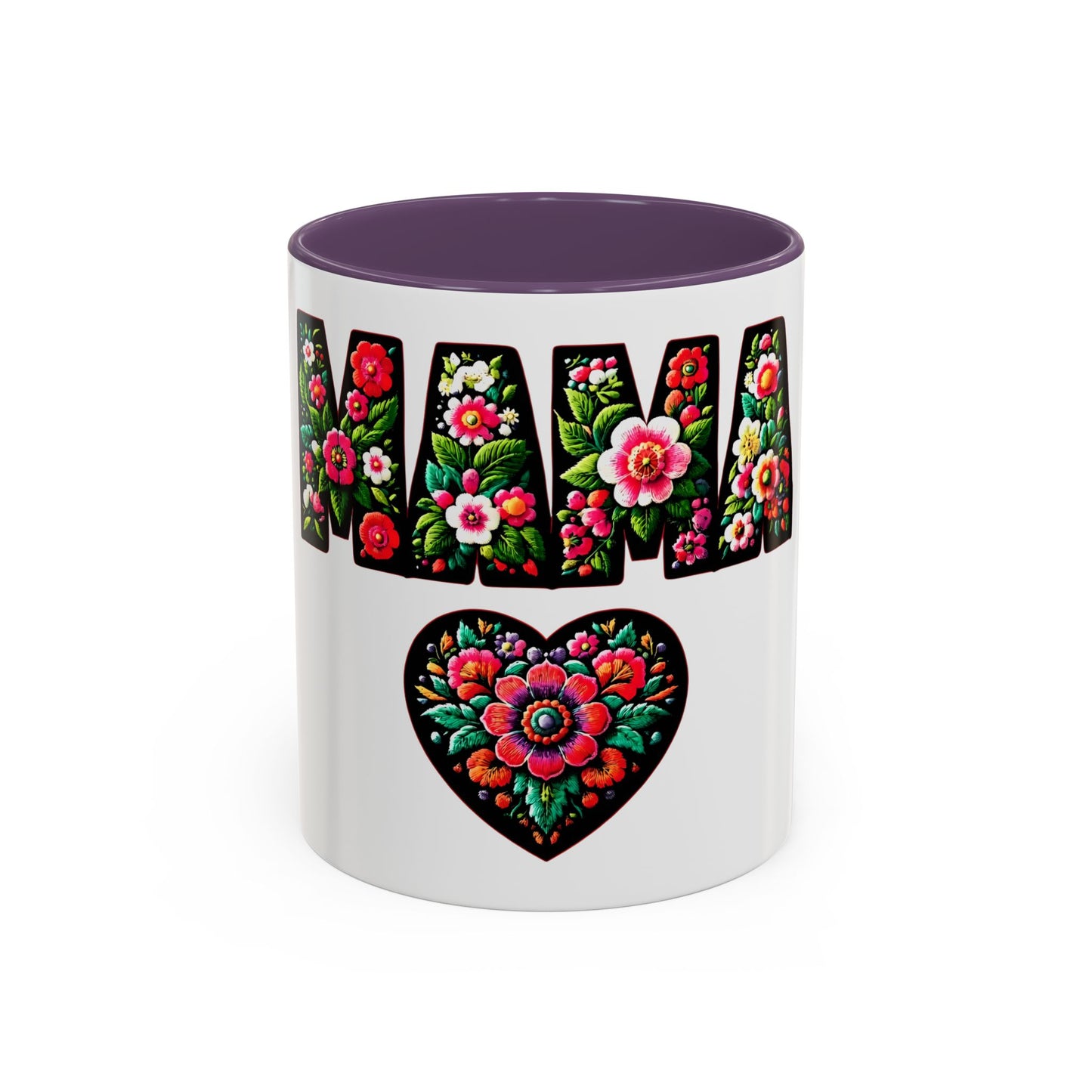 Floral Mama Coffee Mug - Perfect Gift for Mother's Day, Birthdays, and Special Occasions