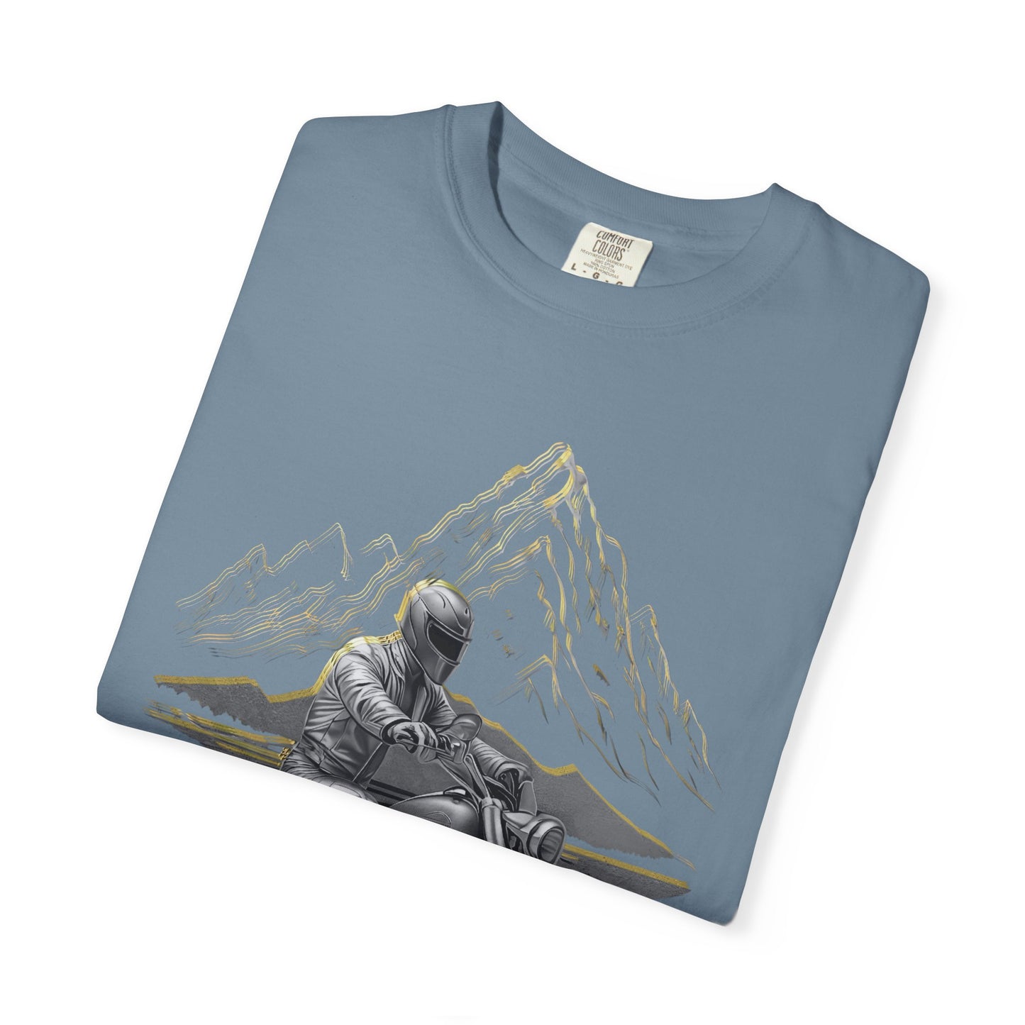 Stepfather Motorcycle T-Shirt, Thanks for Stepping Up, Dad by Heart, Unisex Tee, Father's Day Gift, Stepdad Biker Shirt