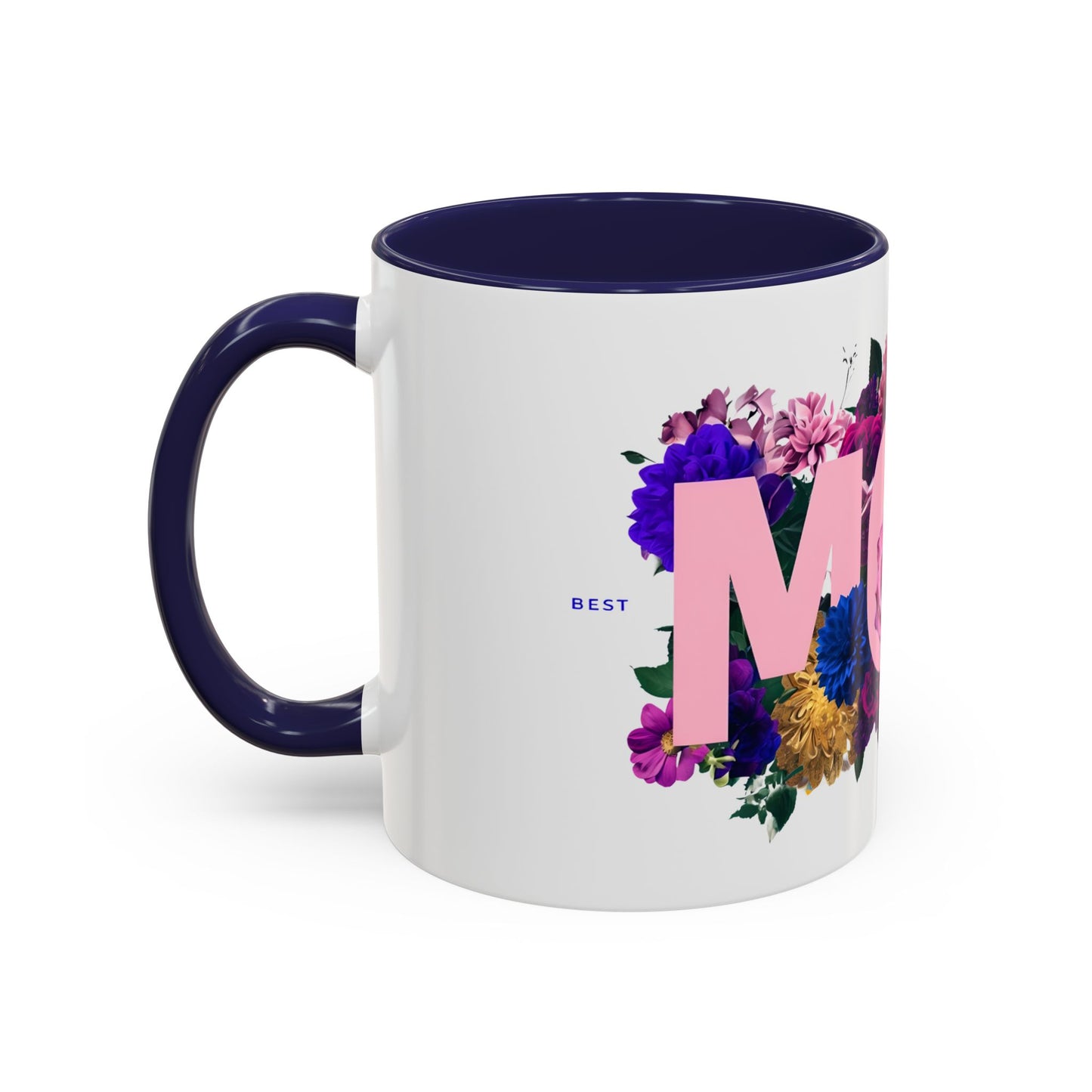 Floral Mom Mug, Mother's Day Gift, Birthday Present, Coffee Lover's Cup, Home Decor, Thank You Mug