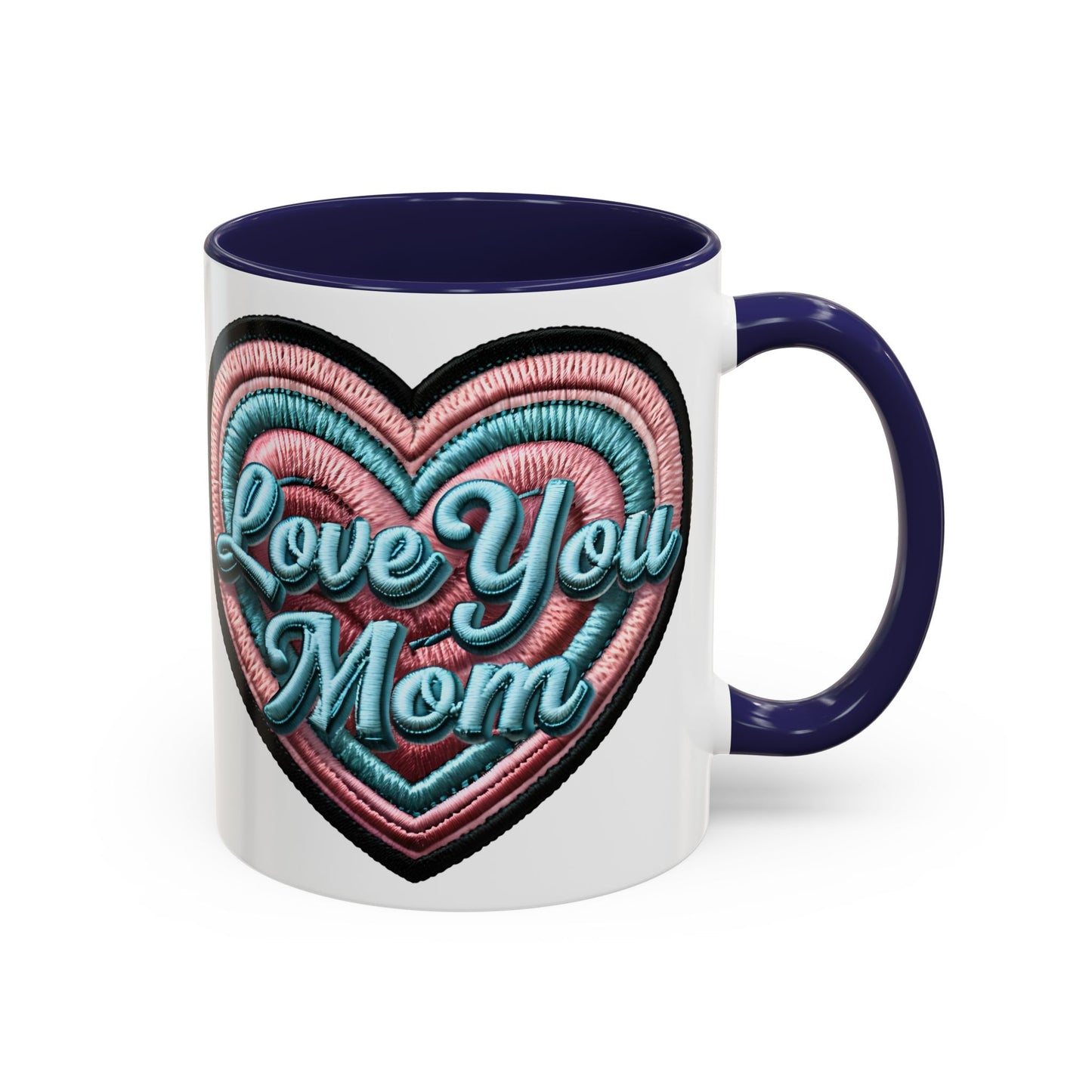 Handcrafted Love You Mom Coffee Mug - Perfect Gift for Mother's Day