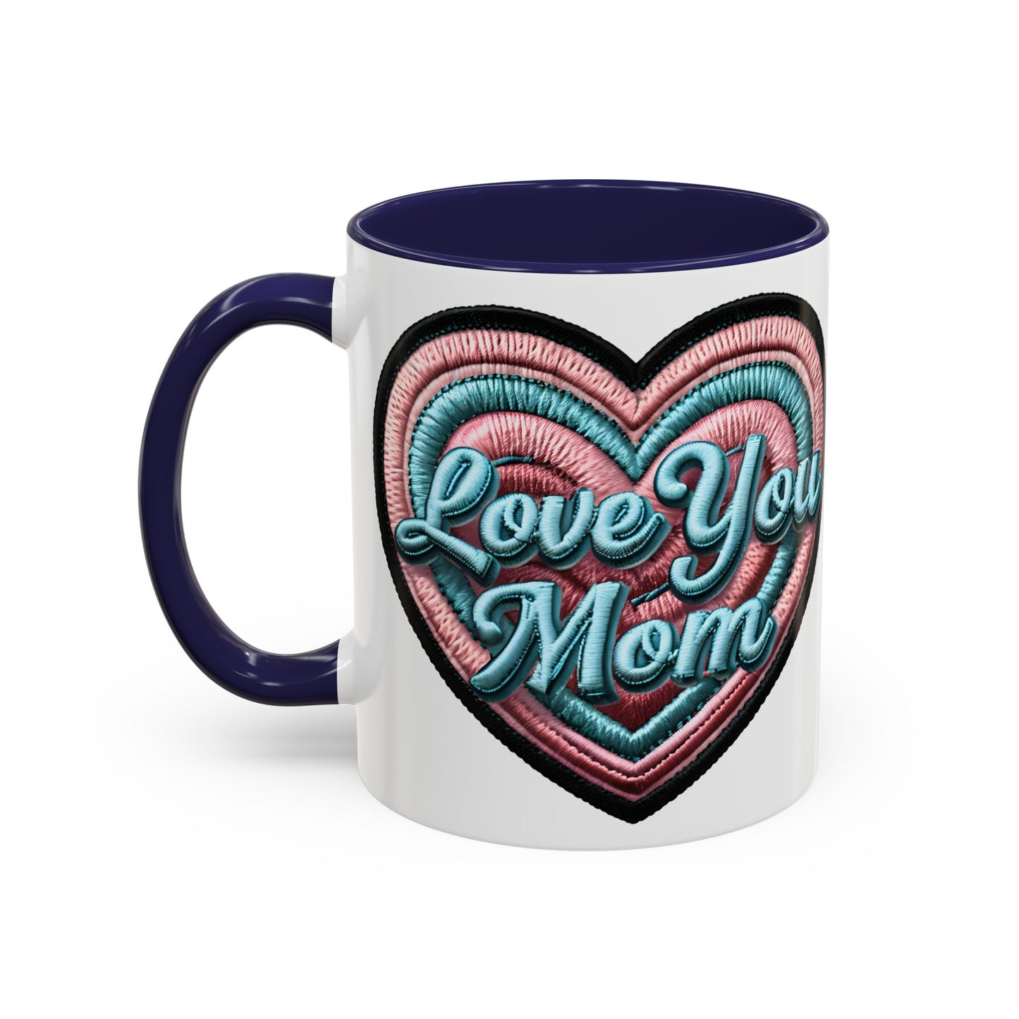 Handcrafted Love You Mom Coffee Mug - Perfect Gift for Mother's Day