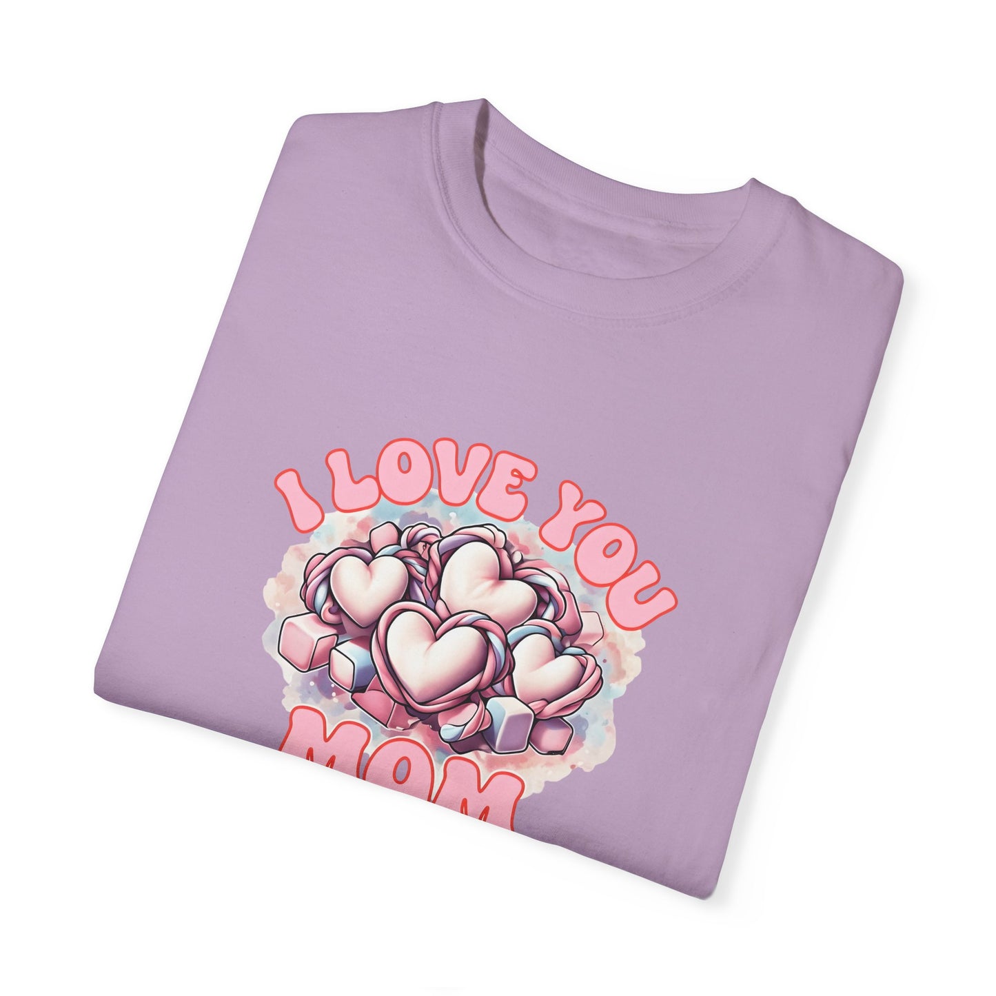 Mom Love T-Shirt, Comfortable Unisex Gift, Perfect for Mother's Day, Family Celebrations, Soft Cotton Tee