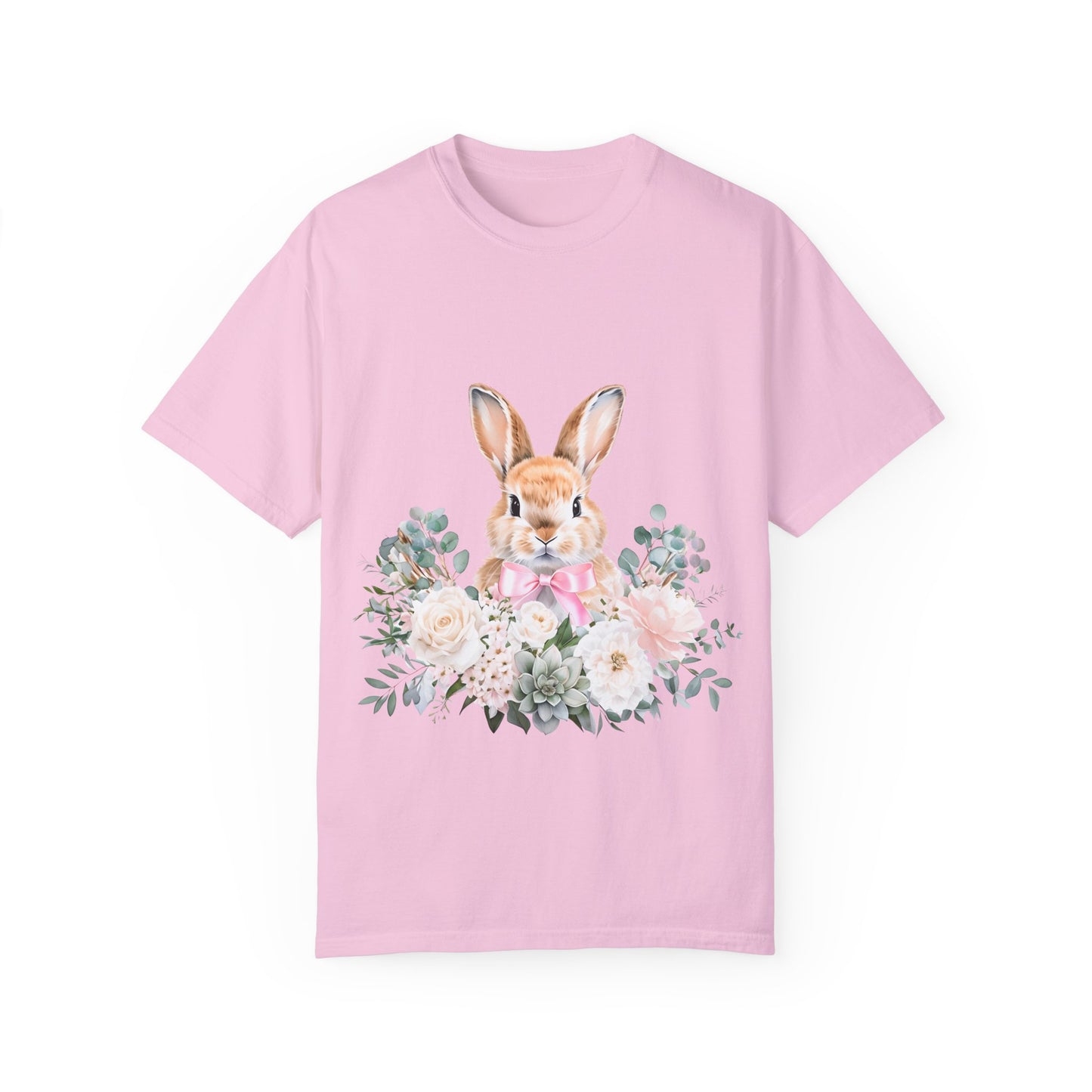 T-shirt unisexe teint en pièce
