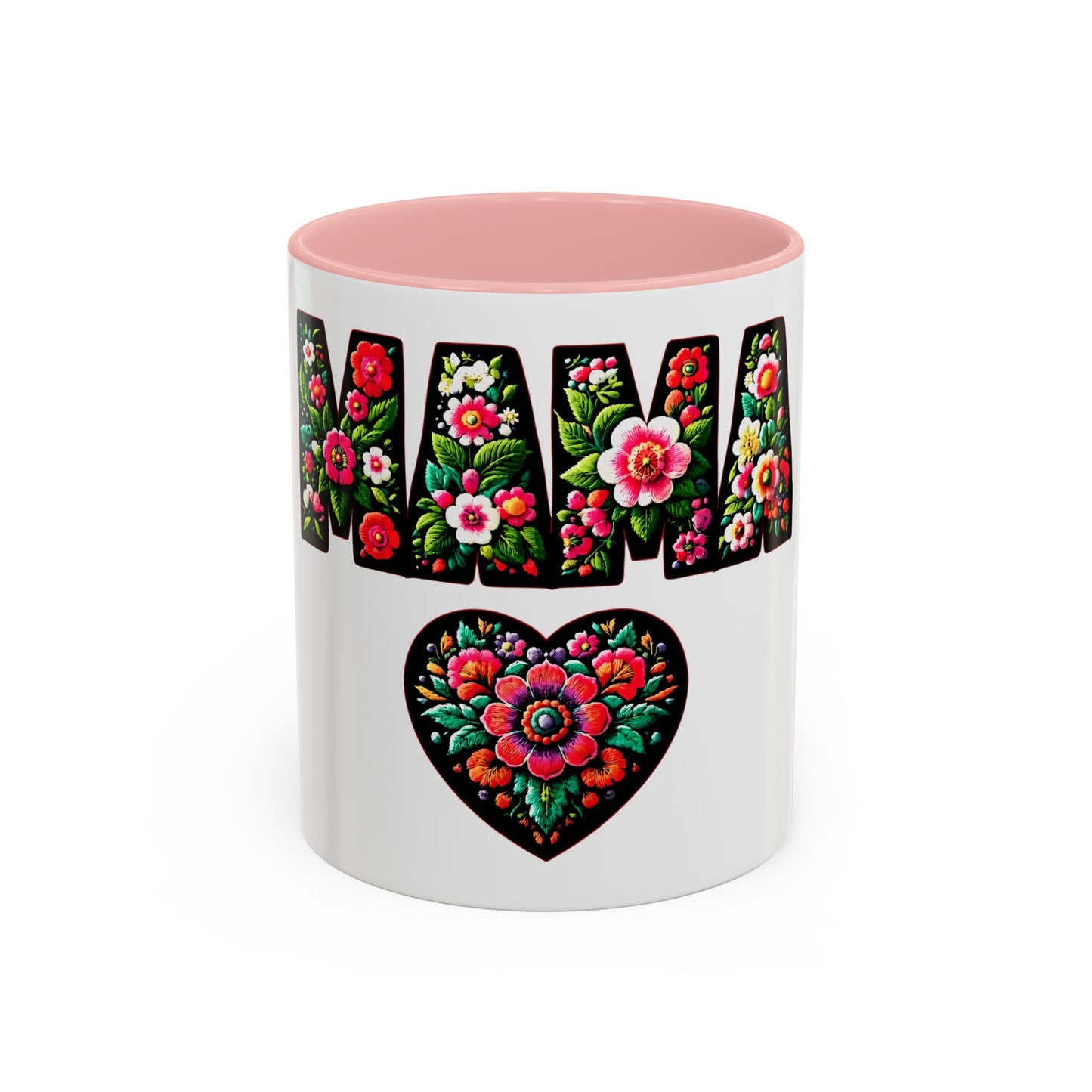 Floral Mama Coffee Mug - Perfect Gift for Mother's Day, Birthdays, and Special Occasions