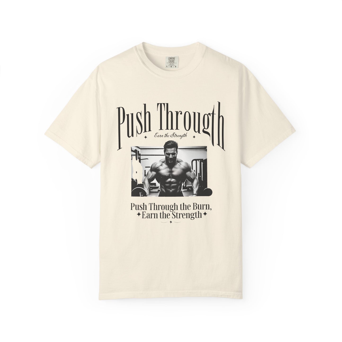 Fitness Motivation T-shirt, Weightlifting Tee, Gym Apparel