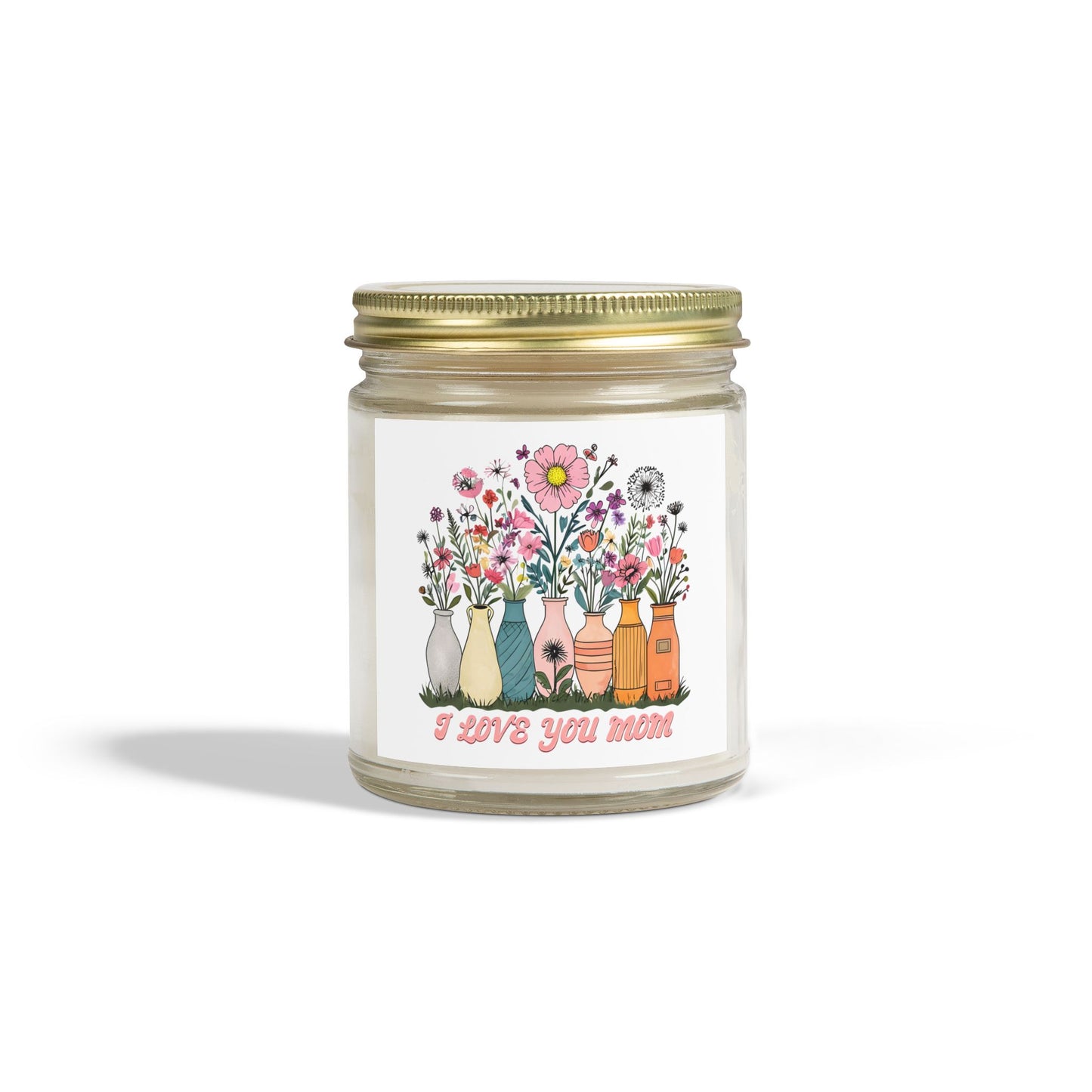 Floral Scented Candle, Perfect Gift for Mom, Relaxing Home Decor, Aromatherapy, Mother's Day, Birthday, Home Fragrance