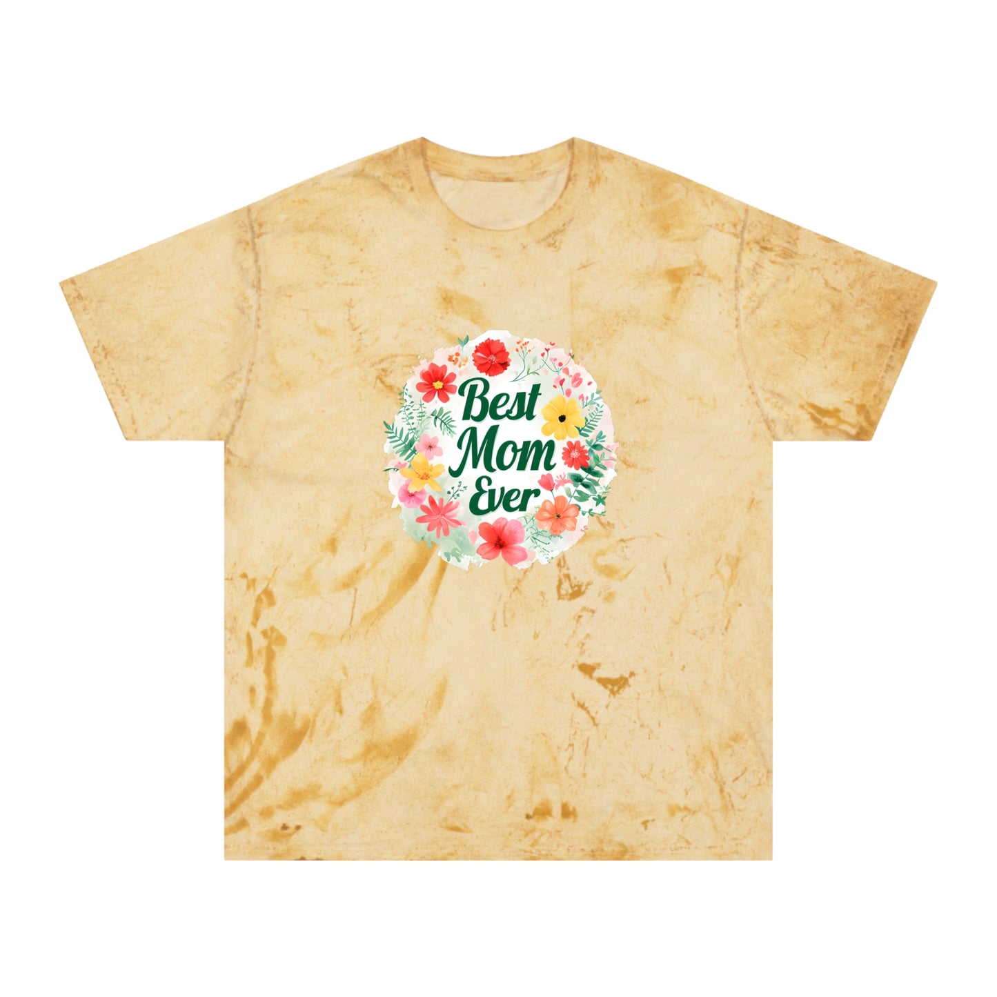 Floral Scented Love T-Shirt, Unisex Color Blast Tee, Perfect for Moms, Mother's Day Gift, Summer Wardrobe Essential, Unique Floral Art