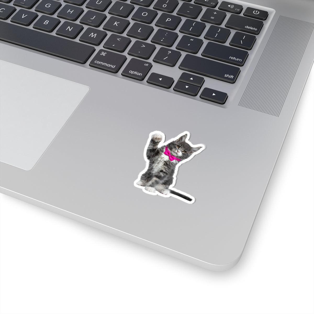 Cute Cat Kiss-Cut Stickers - Animal Lover Gifts and Laptop Decals
