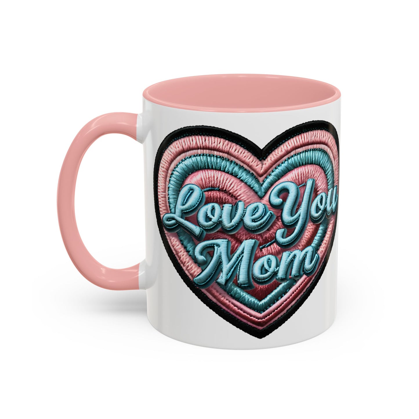 Handcrafted Love You Mom Coffee Mug - Perfect Gift for Mother's Day