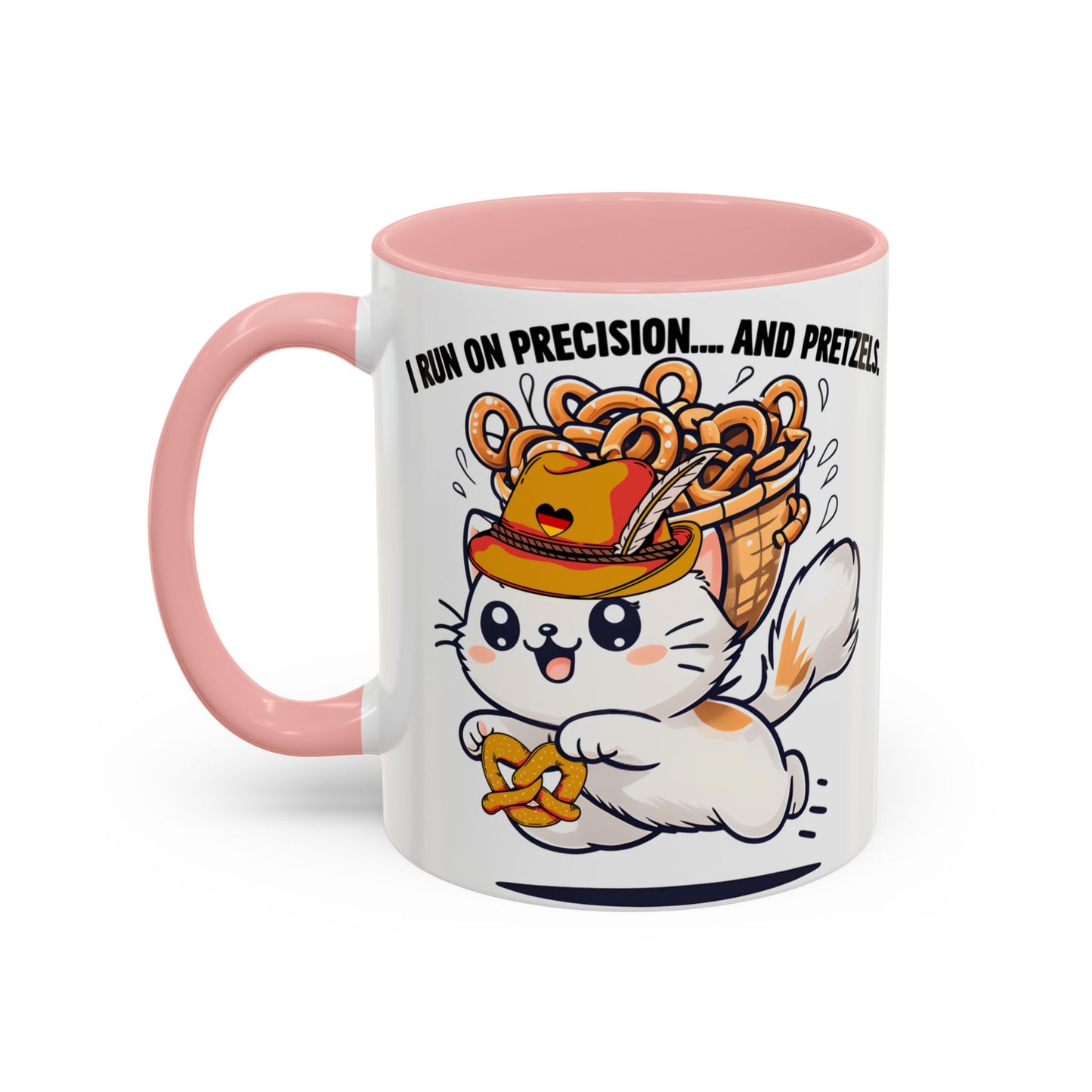 Coffee Mug, Funny Cat Quote, German Flag Heart Hat Design, Cat Lovers