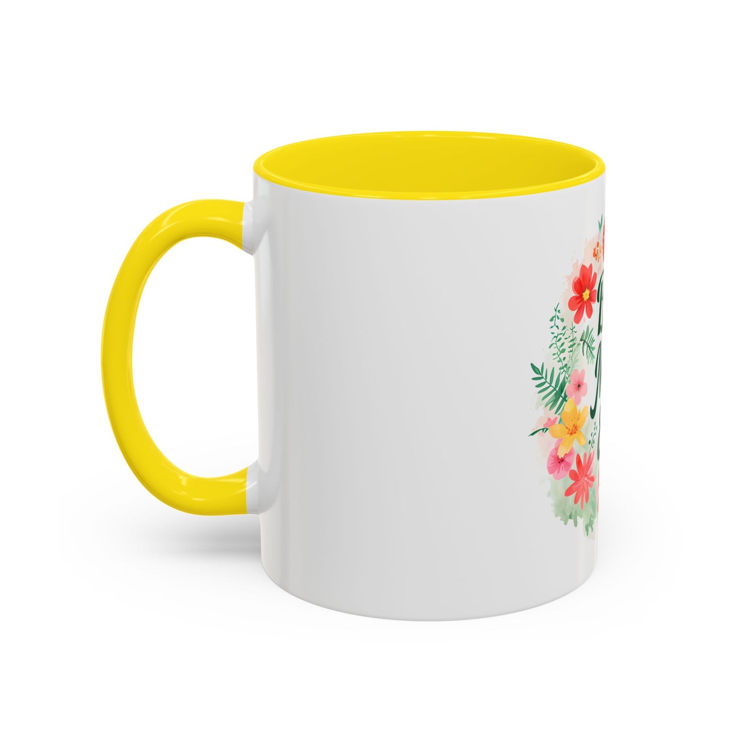 Best Mom Ever Floral Accent Coffee Mug - Perfect Gift for Mother's Day