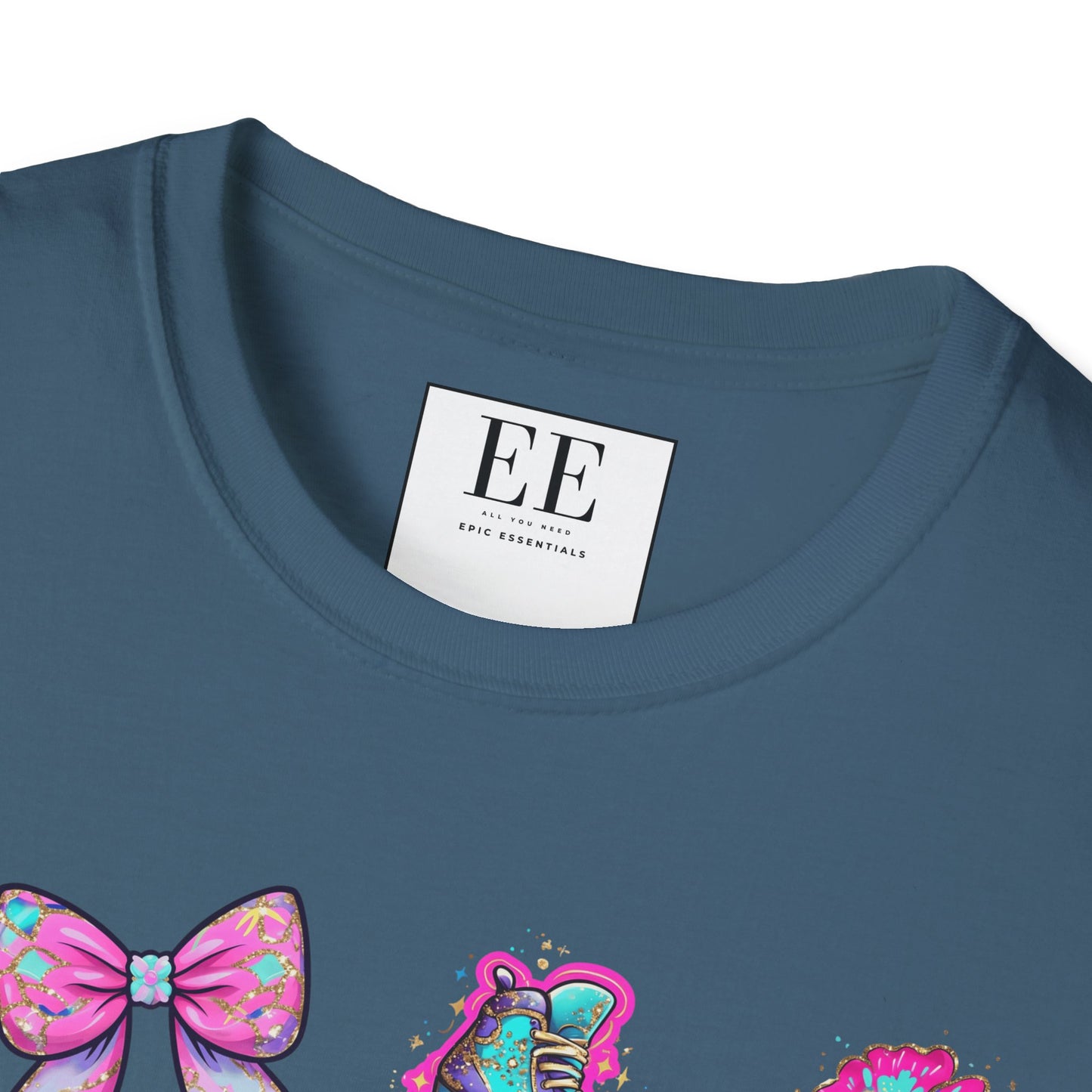 Messy Coquette Fun Unisex Softstyle T-Shirt, Messy Design, Trendy Apparel, Cute Graphic Tee, Casual Clothing