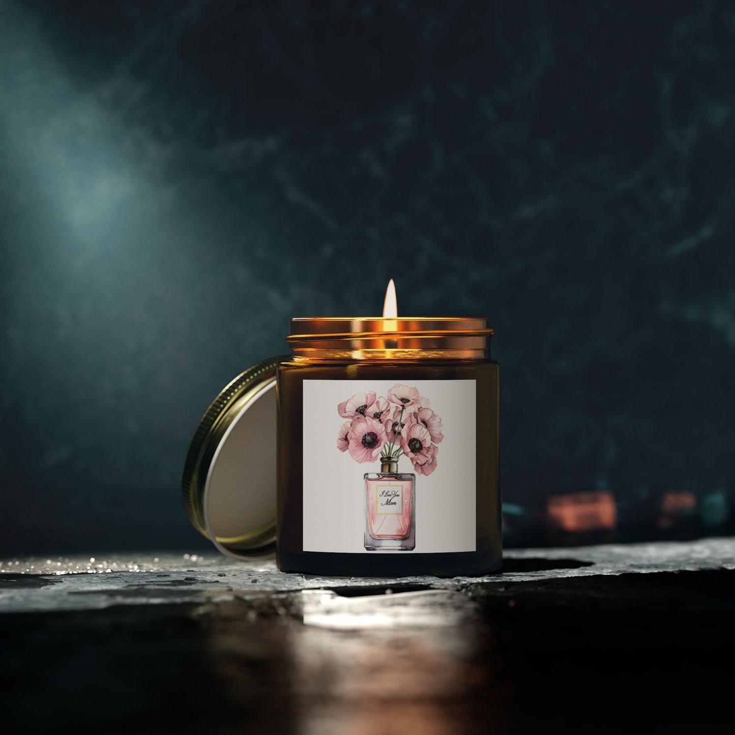 Happy Mother's day Scented Candle - Coconut Apricot Wax (4oz, 9oz)