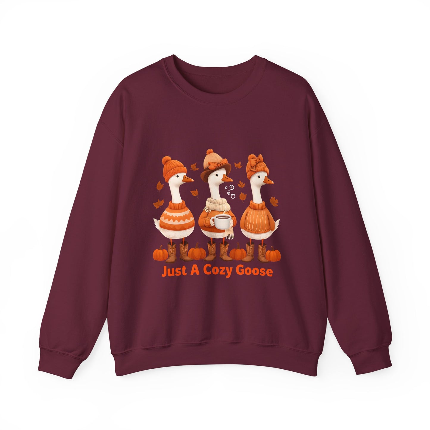 Silly Goose Halloween Sweatshirt, Cowgirl Boots and Hats with Coquette Bows Design, Fun Fall Outfit, Halloween Costume, Spooky Season