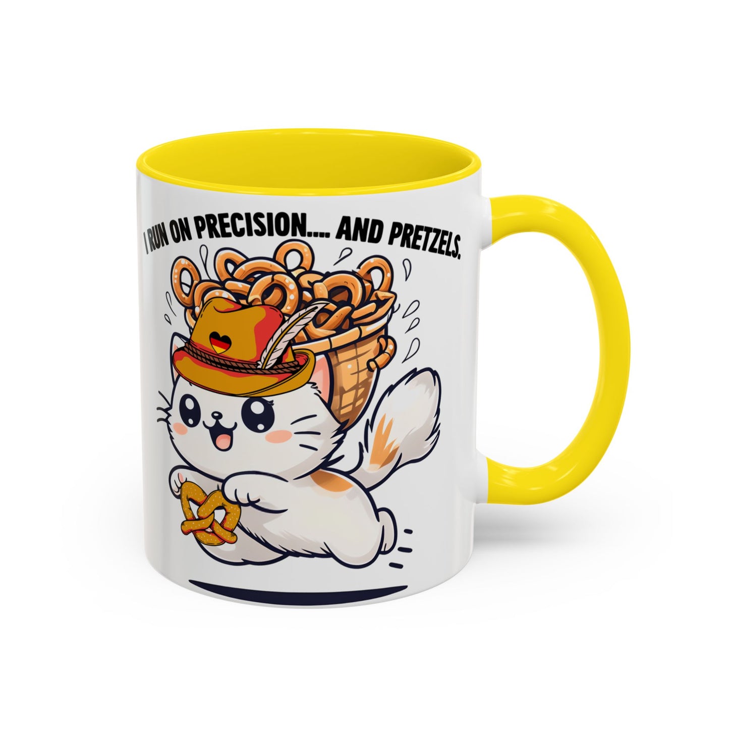 Coffee Mug, Funny Cat Quote, German Flag Heart Hat Design, Cat Lovers