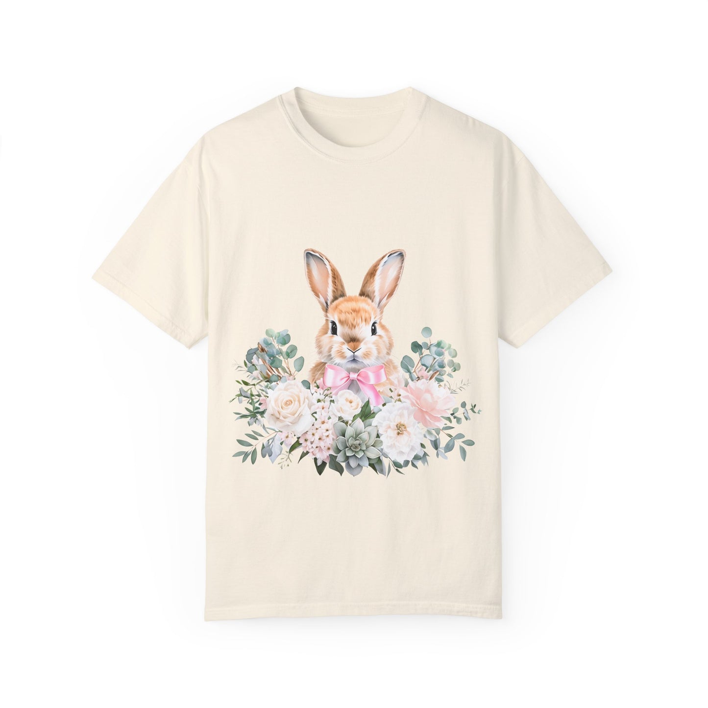 T-shirt unisexe teint en pièce