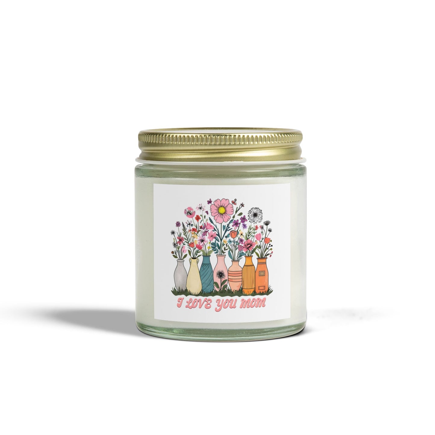 Floral Scented Candle, Perfect Gift for Mom, Relaxing Home Decor, Aromatherapy, Mother's Day, Birthday, Home Fragrance