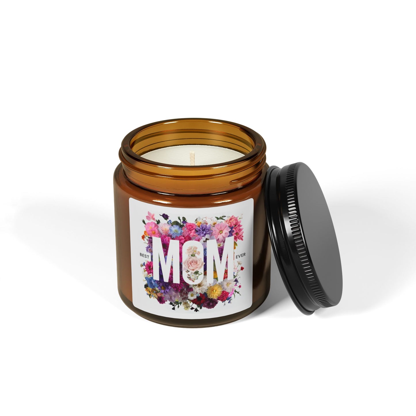 Floral Scented Soy Candle, Mother's Day Gift, Relaxation, Home Decor, Aromatherapy, Best Mom Ever