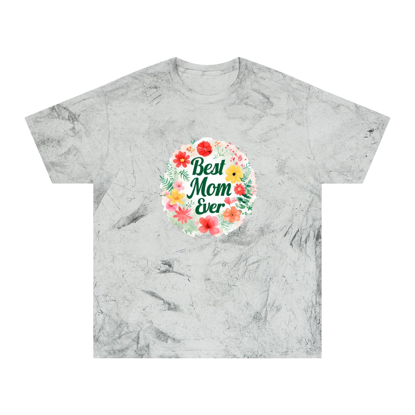 Floral Scented Love T-Shirt, Unisex Color Blast Tee, Perfect for Moms, Mother's Day Gift, Summer Wardrobe Essential, Unique Floral Art