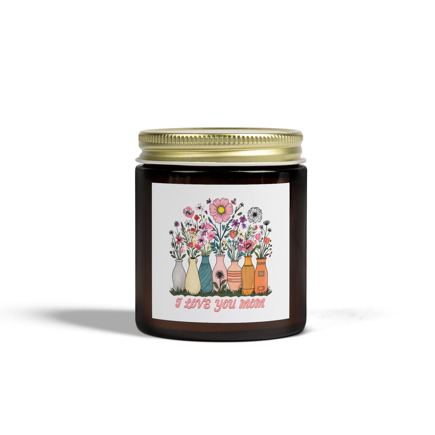 Floral Scented Candle, Perfect Gift for Mom, Relaxing Home Decor, Aromatherapy, Mother's Day, Birthday, Home Fragrance