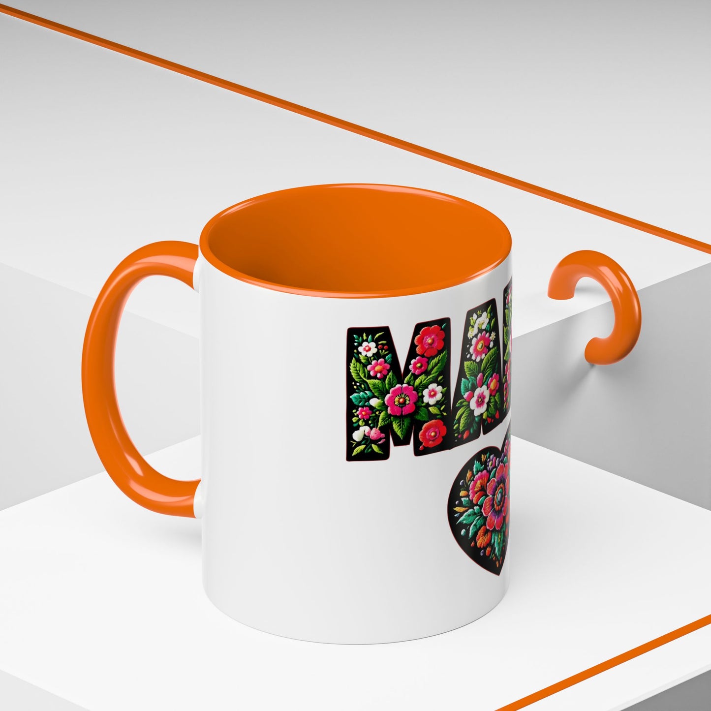 Floral Mama Coffee Mug - Perfect Gift for Mother's Day, Birthdays, and Special Occasions