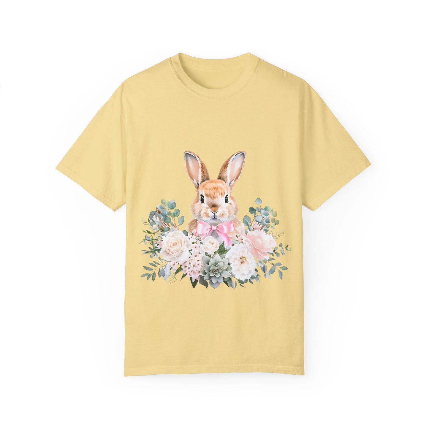 T-shirt unisexe teint en pièce
