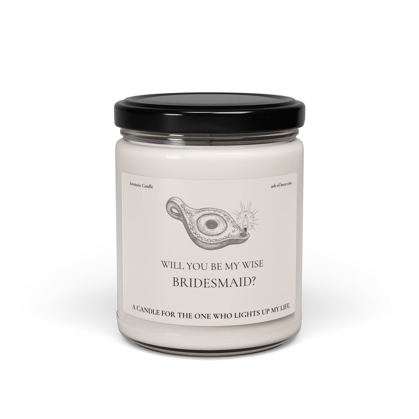 Biblical Wise Bridesmaid Proposal Gift, 9oz // Wedding Favor, Bridal Party Gift, Maid of Honor Proposal