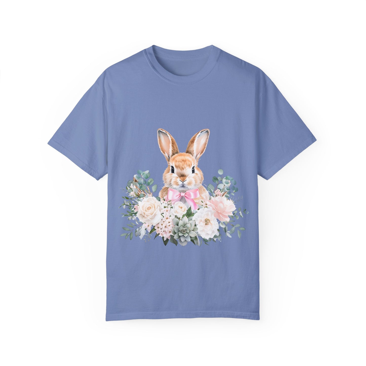 T-shirt unisexe teint en pièce