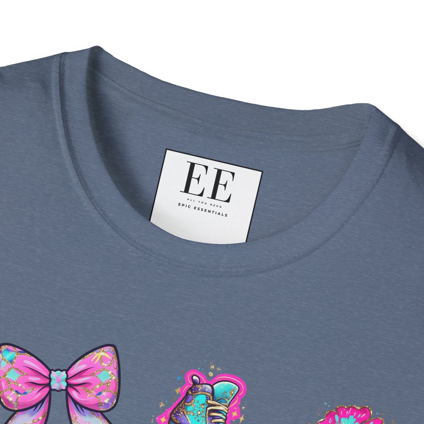 Messy Coquette Fun Unisex Softstyle T-Shirt, Messy Design, Trendy Apparel, Cute Graphic Tee, Casual Clothing
