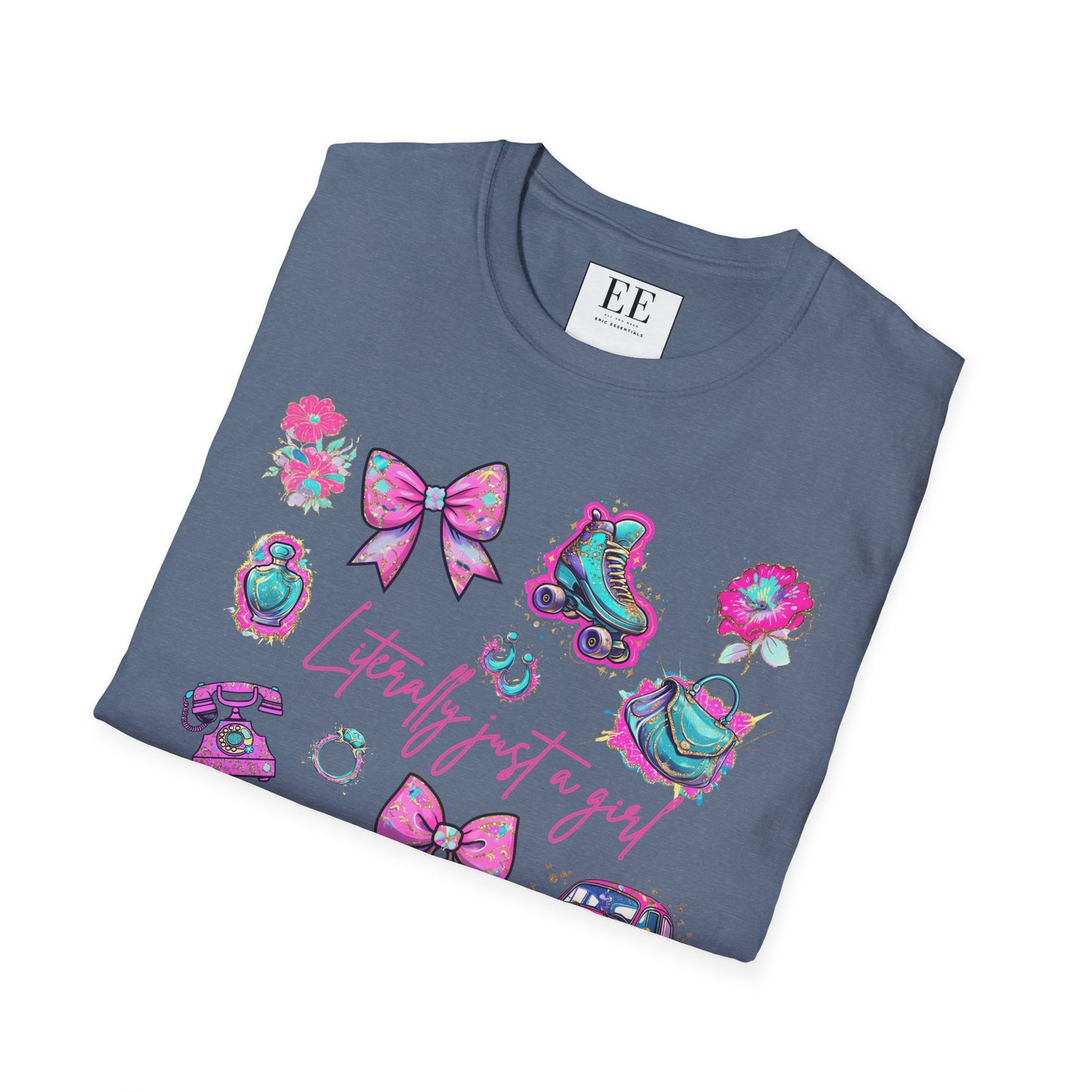 Messy Coquette Fun Unisex Softstyle T-Shirt, Messy Design, Trendy Apparel, Cute Graphic Tee, Casual Clothing