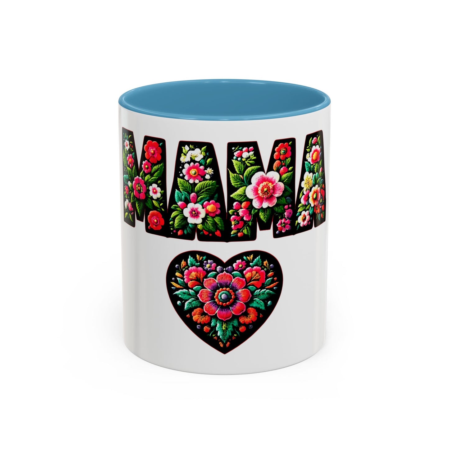 Floral Mama Coffee Mug - Perfect Gift for Mother's Day, Birthdays, and Special Occasions