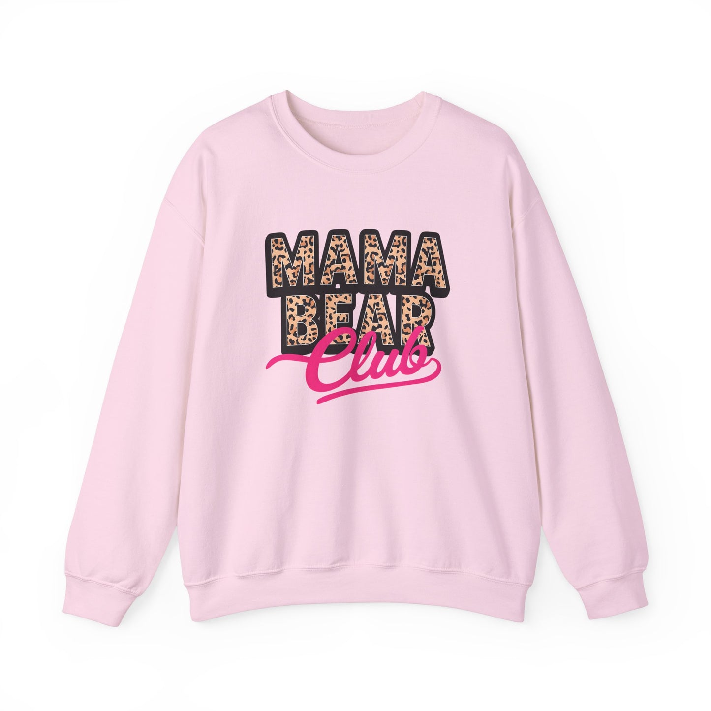 Mama Bear Club Sweatshirt, Cozy Crewneck for Mom, Perfect Gift for Mother's Day, Family Gatherings, Casual Fashion - Unisex Sweatshirt, Gift